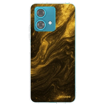 Picasee silikónový prehľadný obal pre Motorola Edge 40 Neo - Black