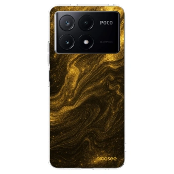 Picasee silikónový prehľadný obal pre Xiaomi Poco X6 Pro - Black