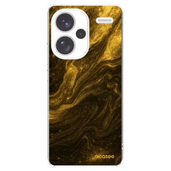 Picasee silikónový prehľadný obal pre Xiaomi Redmi Note 13 Pro+ 5G - Black