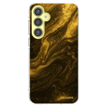Picasee silikónový prehľadný obal pre Samsung Galaxy A35 5G A356B - Black