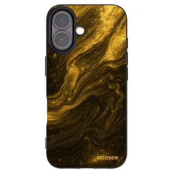 Picasee silikónový čierny obal pre Apple iPhone 16 - Black