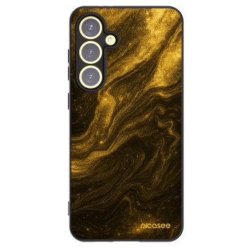 Picasee silikónový čierny obal pre Samsung Galaxy S24 FE S721B - Black