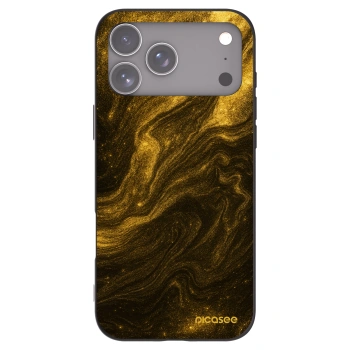 Picasee silikónový čierny obal pre Apple iPhone 17 Pro Max - Black