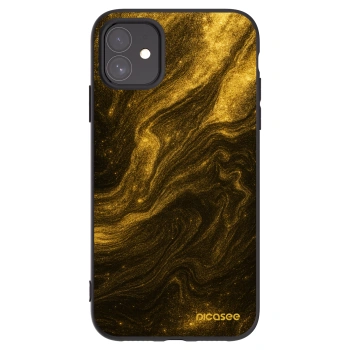 Picasee silikónový čierny obal pre Apple iPhone 11 - Black