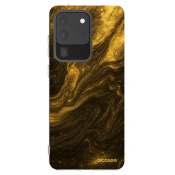 Picasee silikónový prehľadný obal pre Samsung Galaxy S20 Ultra 5G G988F - Black