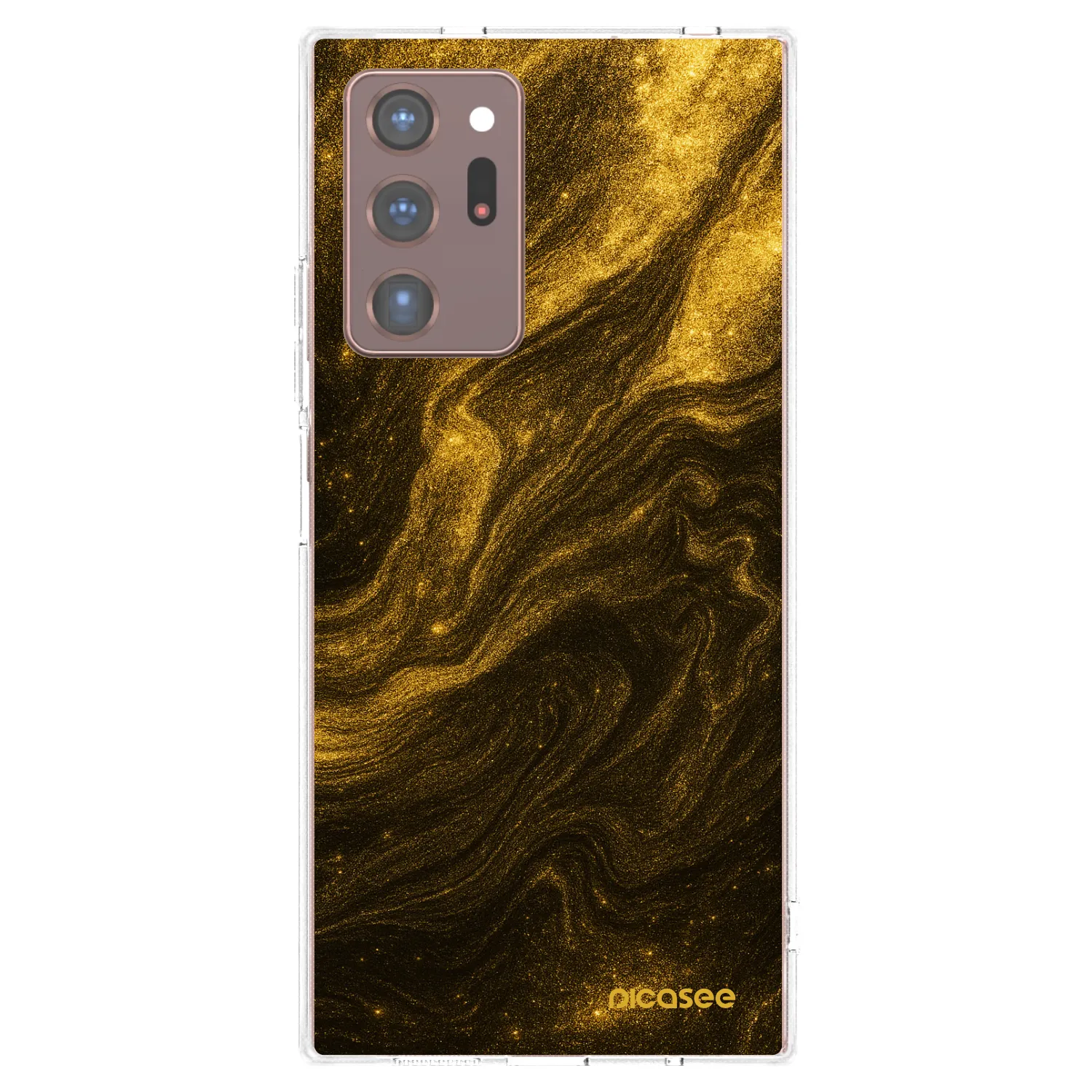 Picasee silikónový prehľadný obal pre Samsung Galaxy Note 20 Ultra - Black