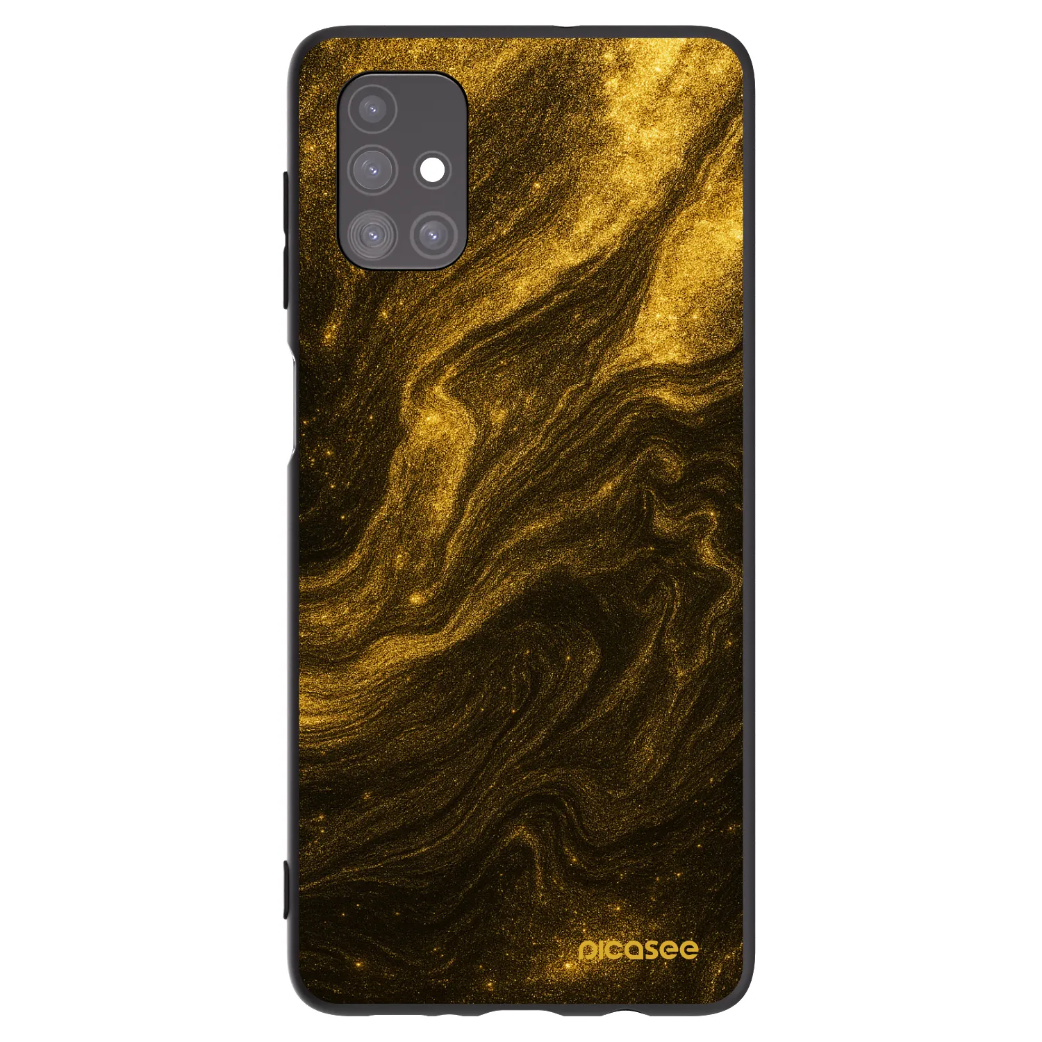 Picasee silikónový čierny obal pre Samsung Galaxy M51 M515F - Black