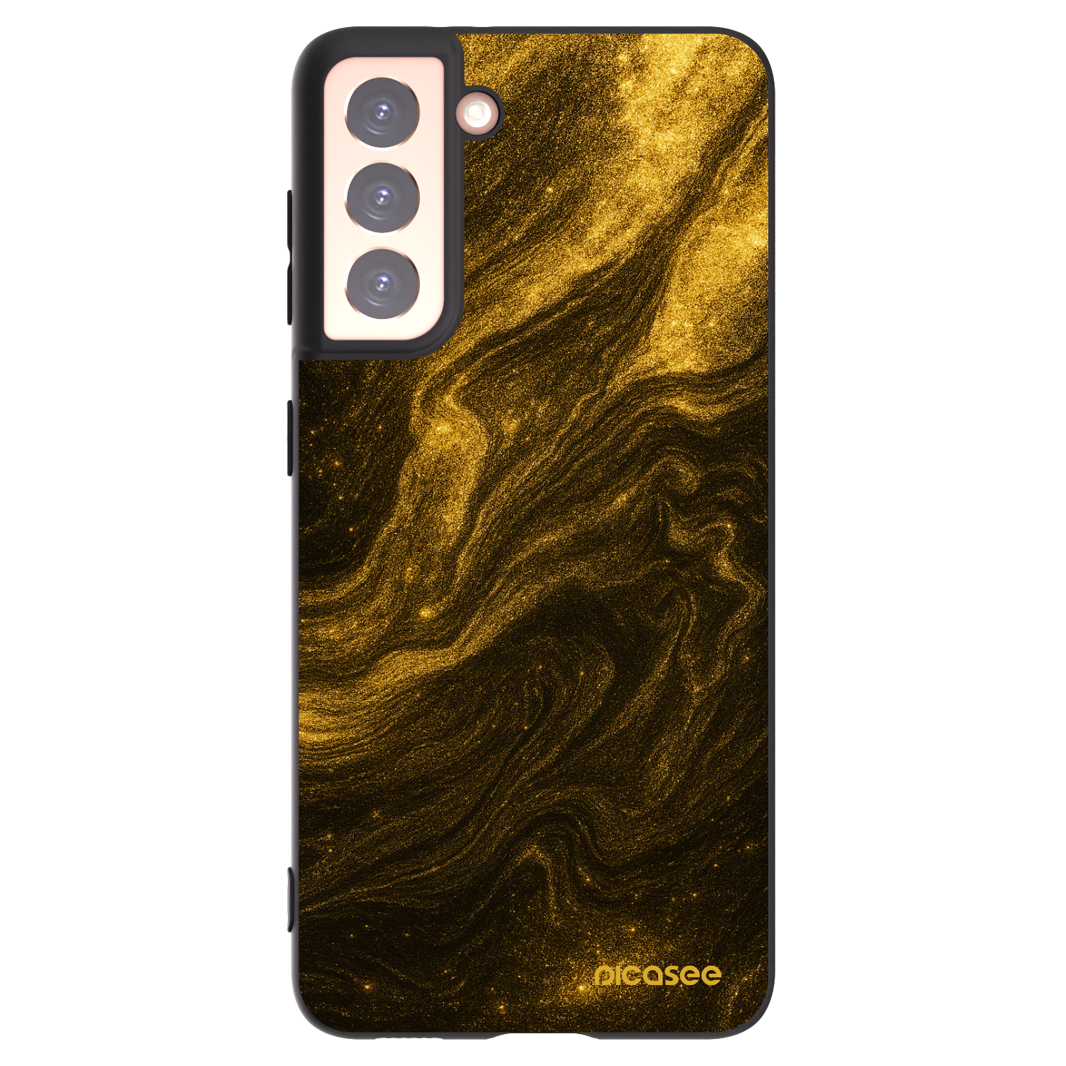 Silikónový čierny obal pre Samsung Galaxy S21 5G G991B - Black