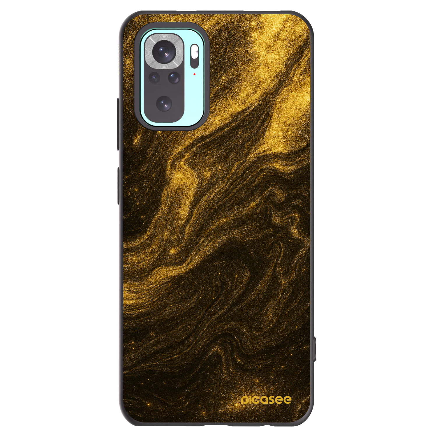 Picasee silikónový čierny obal pre Xiaomi Redmi Note 10 Pro - Black