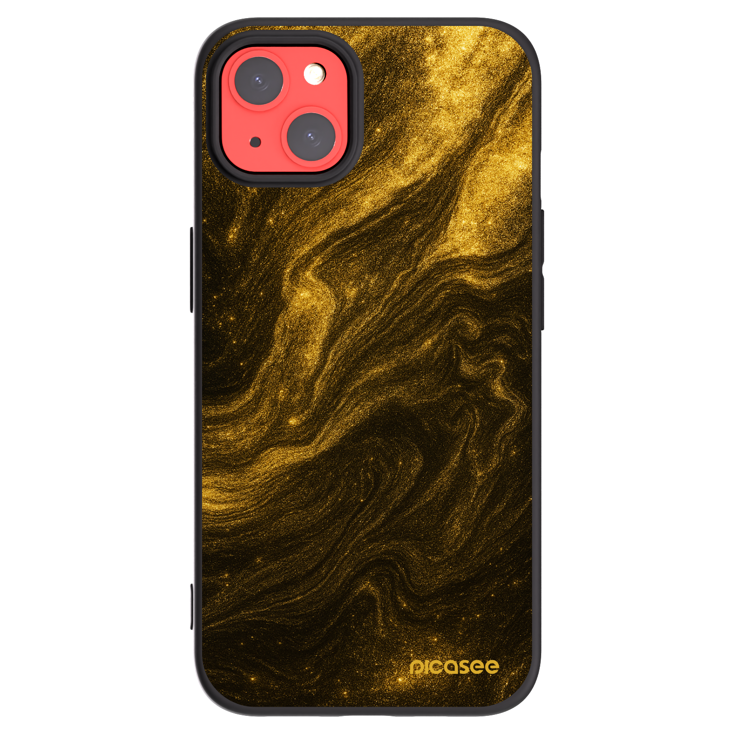 Picasee silikónový čierny obal pre Apple iPhone 13 - Black