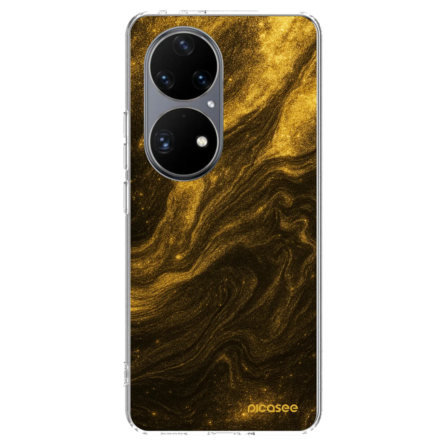 Picasee silikónový prehľadný obal pre Huawei P50 - Black
