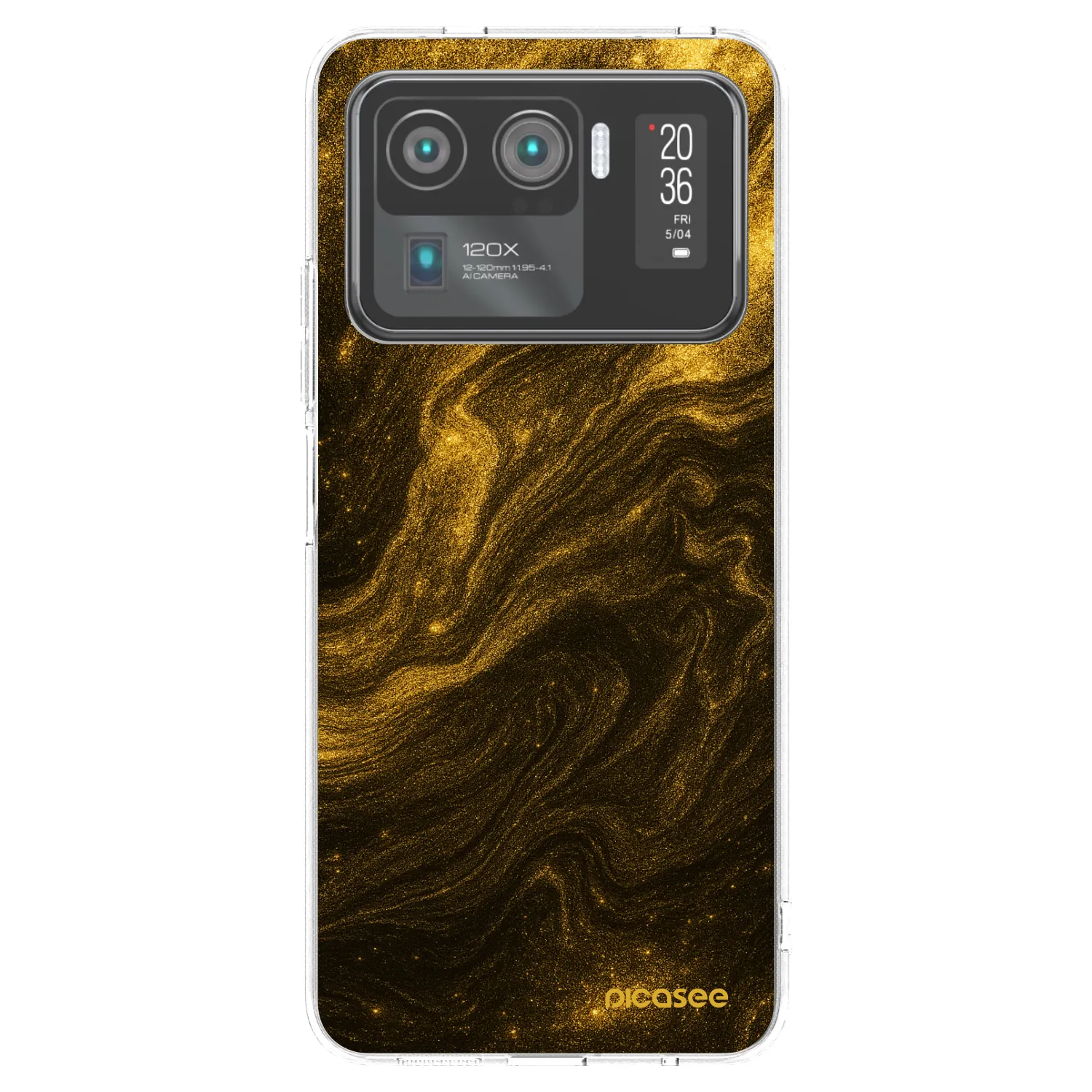 Silikónový prehľadný obal pre Xiaomi Mi 11 Ultra - Black