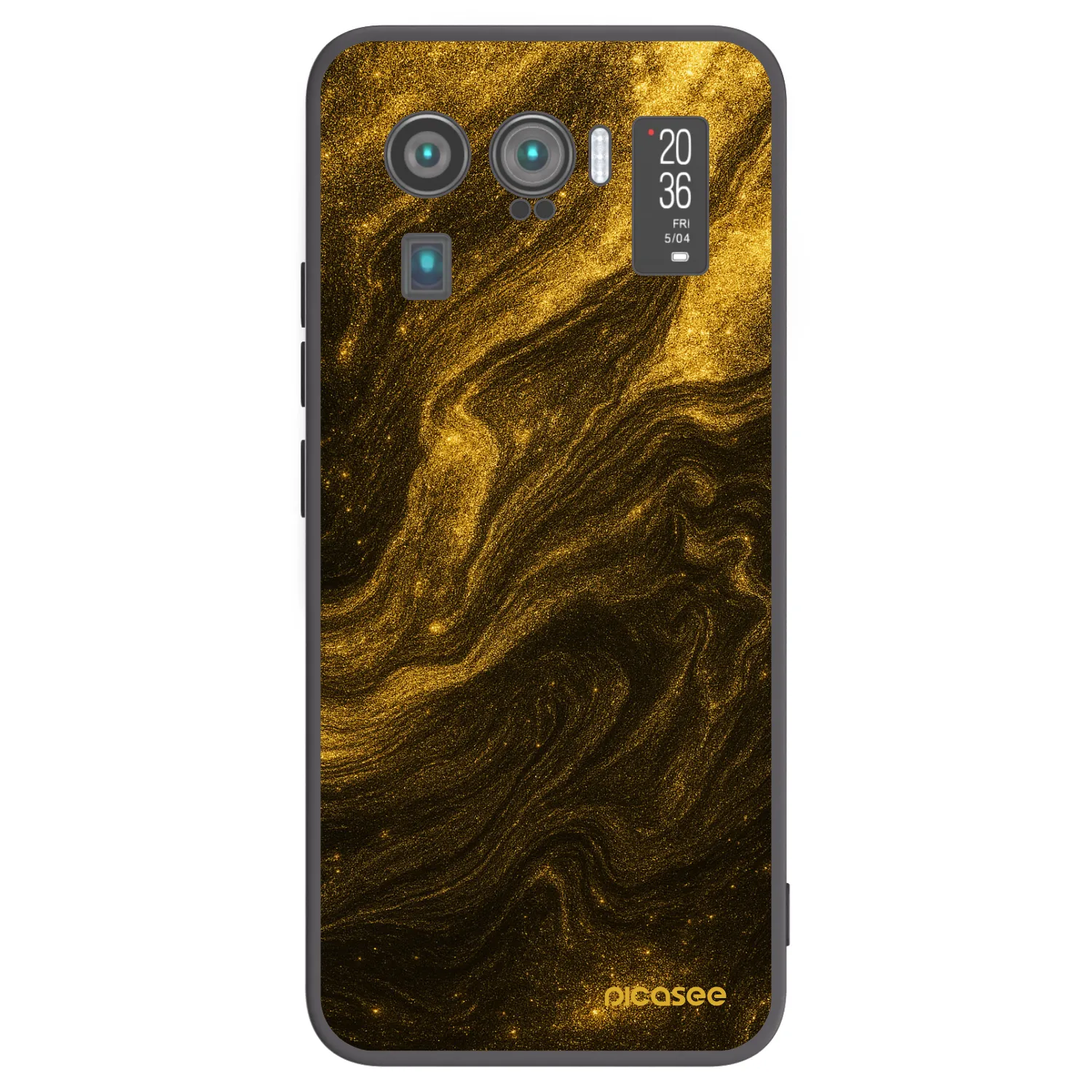 Picasee silikónový čierny obal pre Xiaomi Mi 11 Ultra - Black