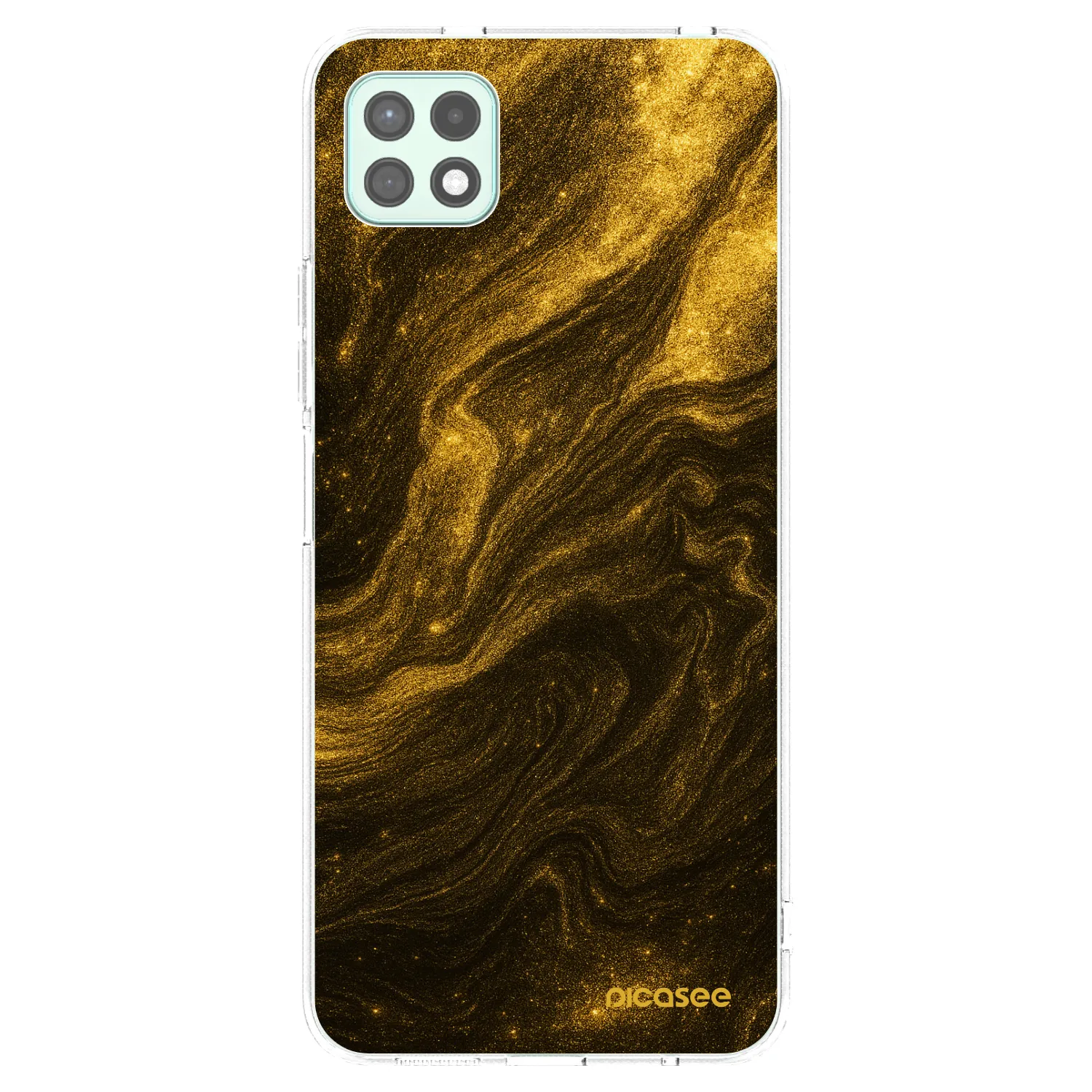 Picasee silikónový prehľadný obal pre Samsung Galaxy A22 A226B 5G - Black