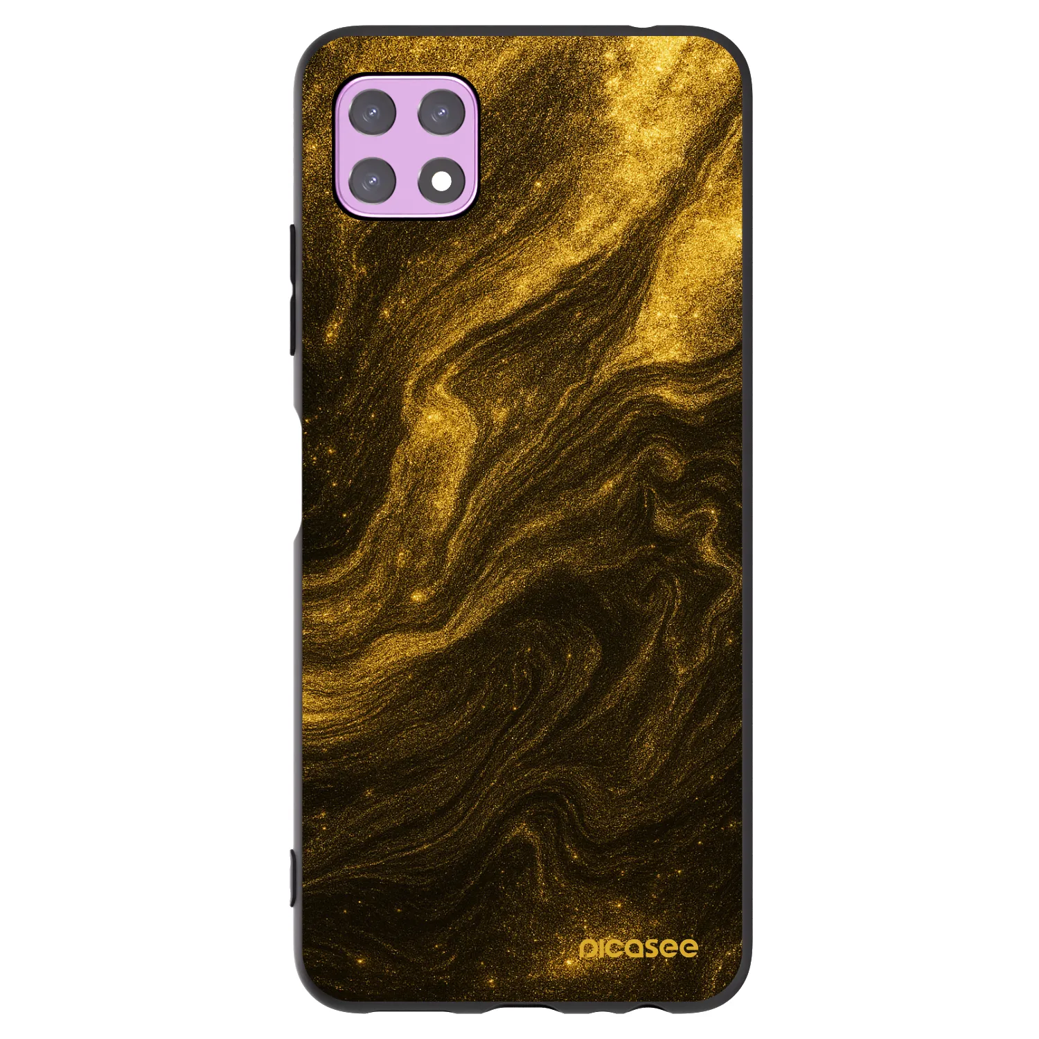 Picasee silikónový čierny obal pre Samsung Galaxy A22 A226B 5G - Black