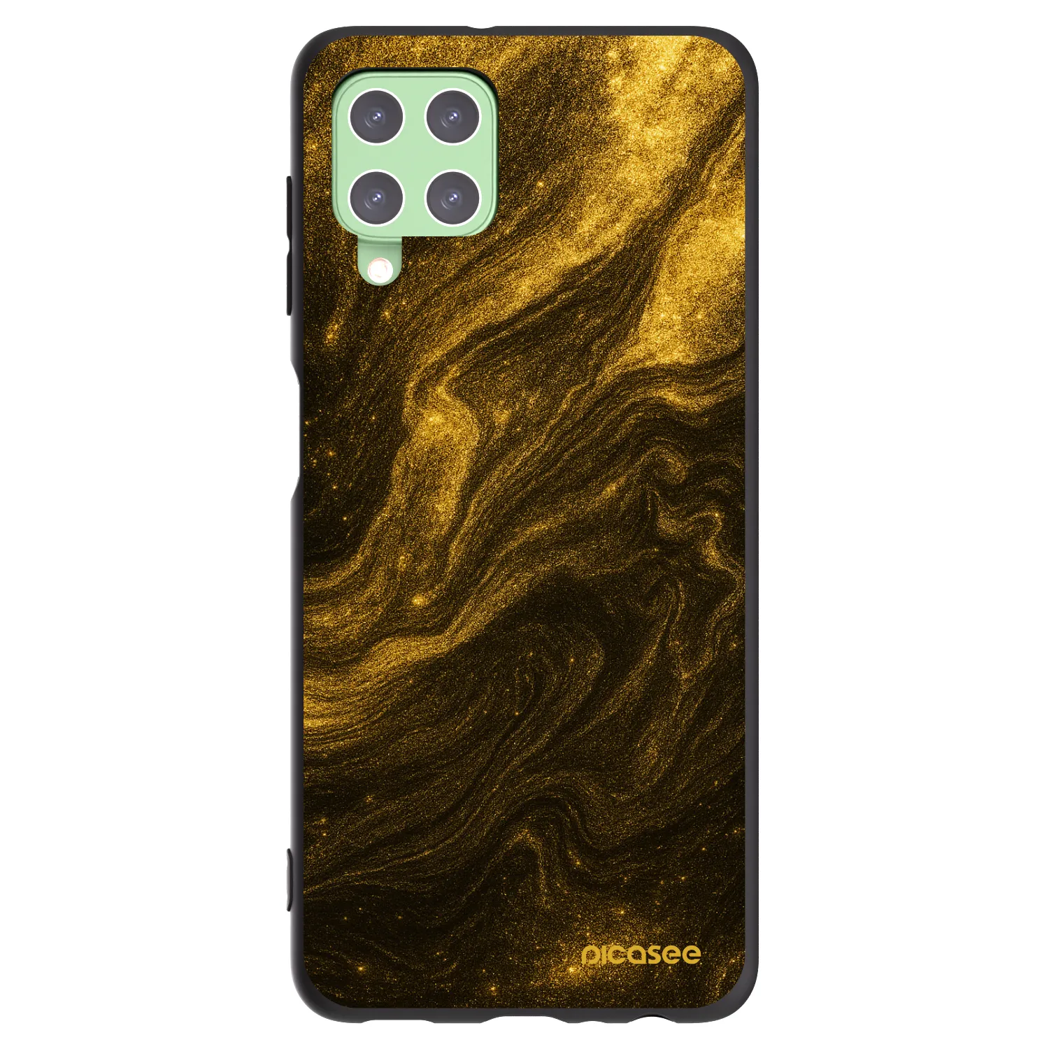 Picasee silikónový čierny obal pre Samsung Galaxy A22 A225F 4G - Black