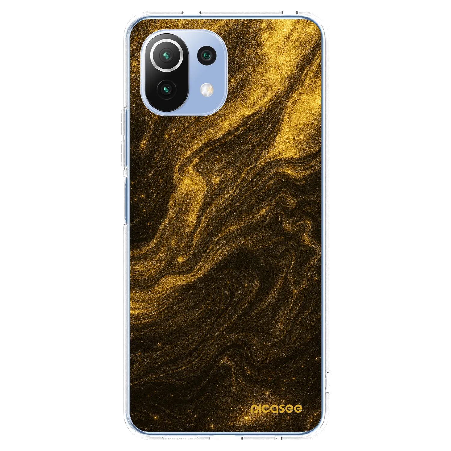 Picasee silikónový prehľadný obal pre Xiaomi 11 Lite 5G NE - Black