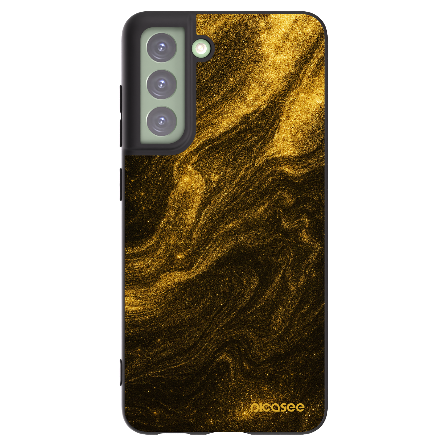 Silikónový čierny obal pre Samsung Galaxy S21 FE 5G - Black
