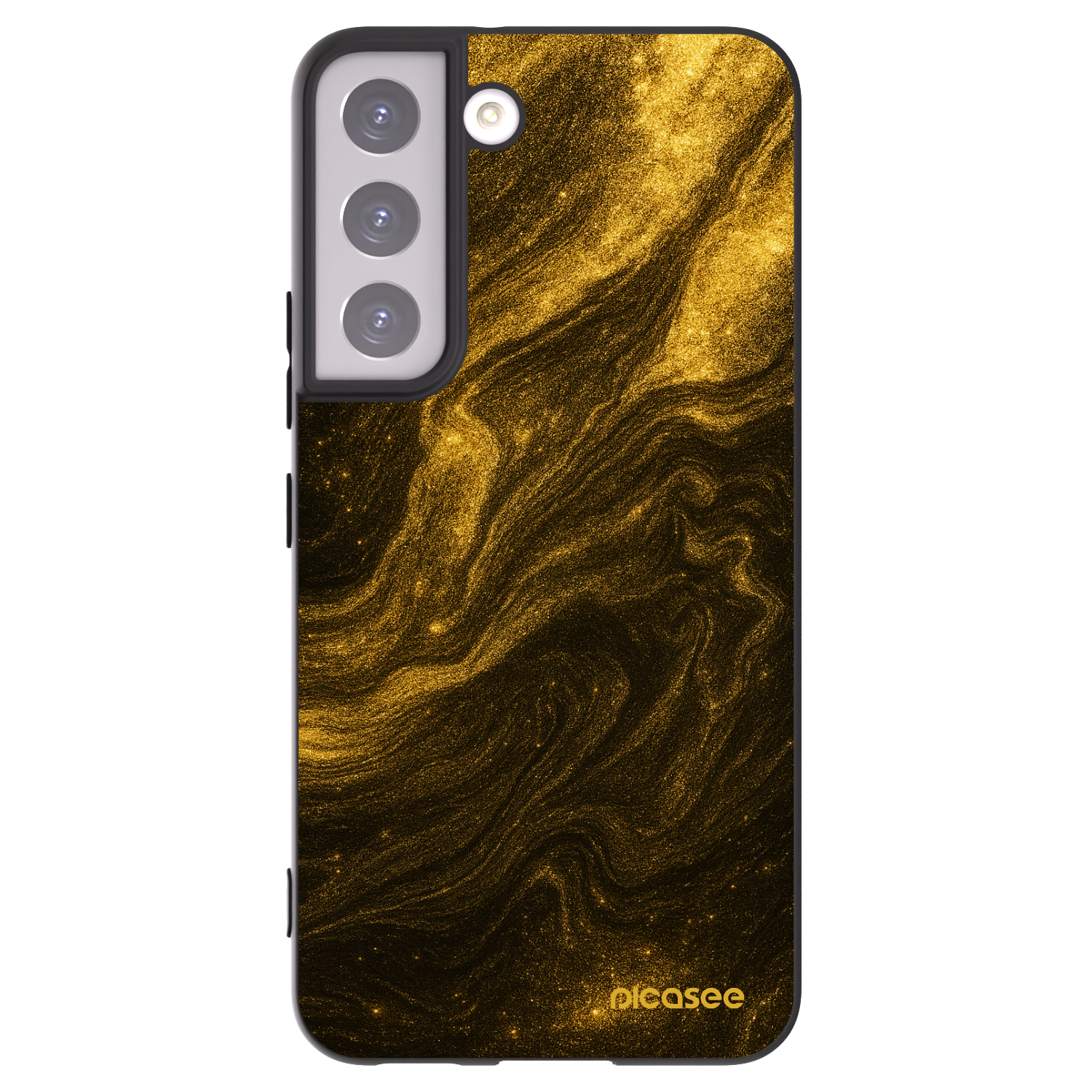 Picasee silikónový čierny obal pre Samsung Galaxy S22 5G - Black