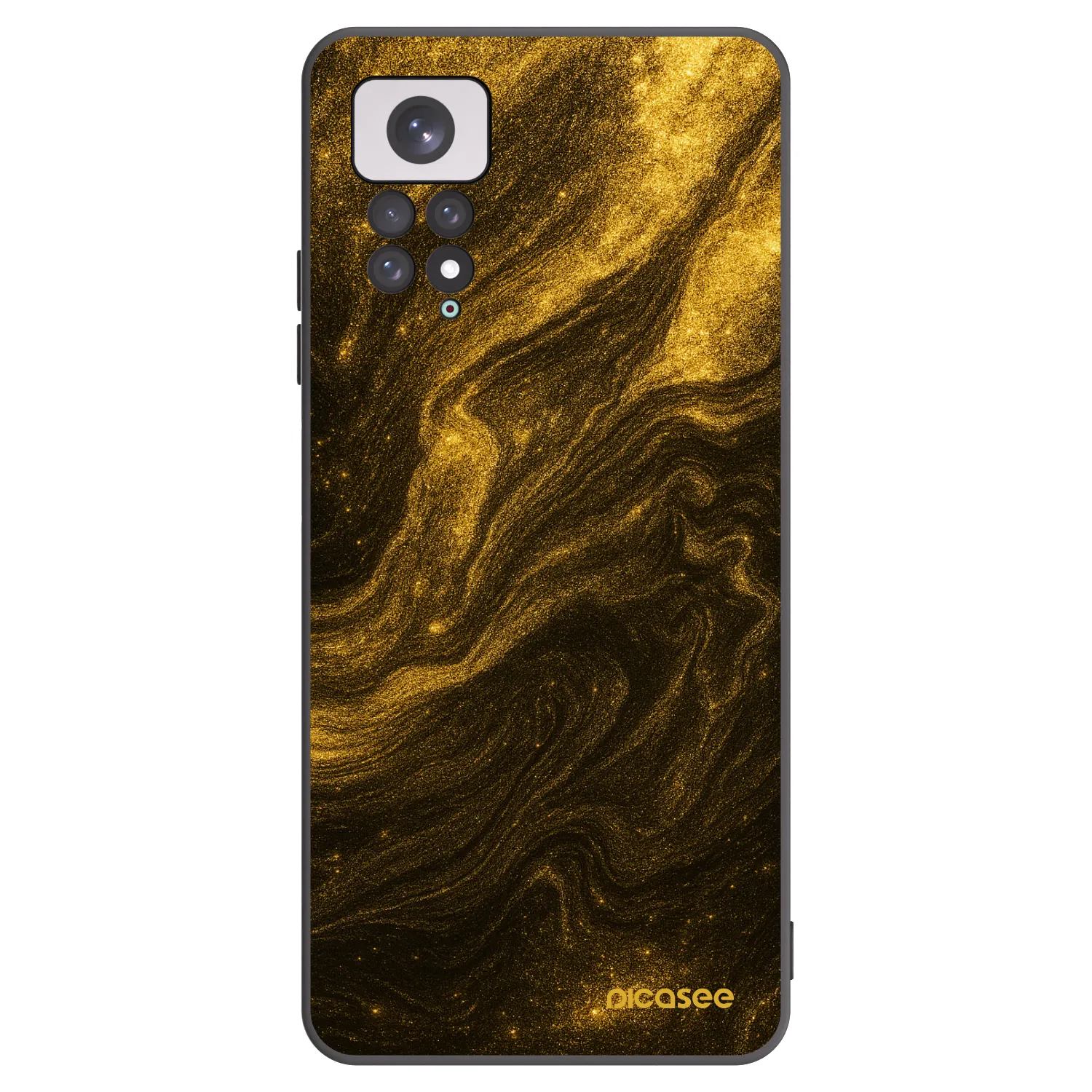 Picasee silikónový čierny obal pre Xiaomi Redmi Note 11 - Black