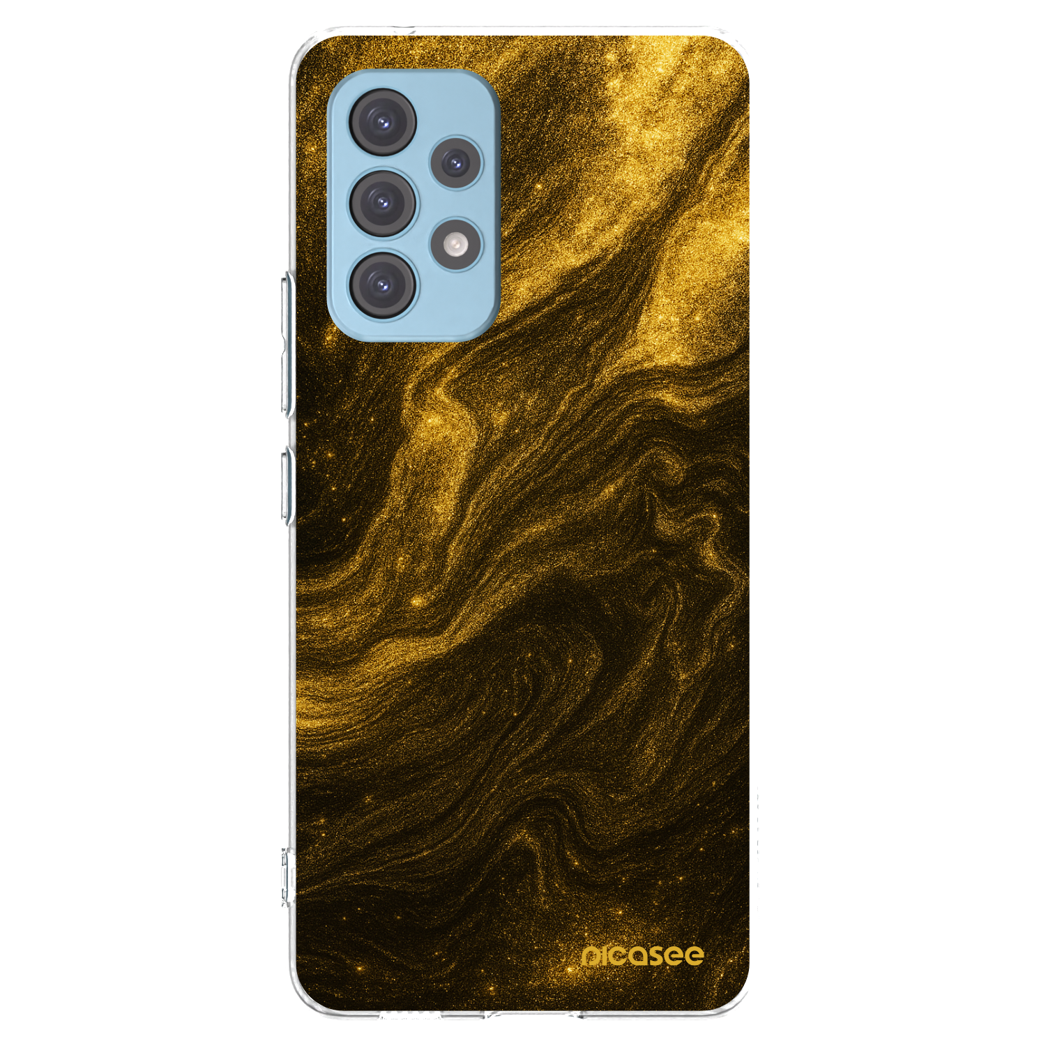 Silikónový prehľadný obal pre Samsung Galaxy A53 5G A536 - Black