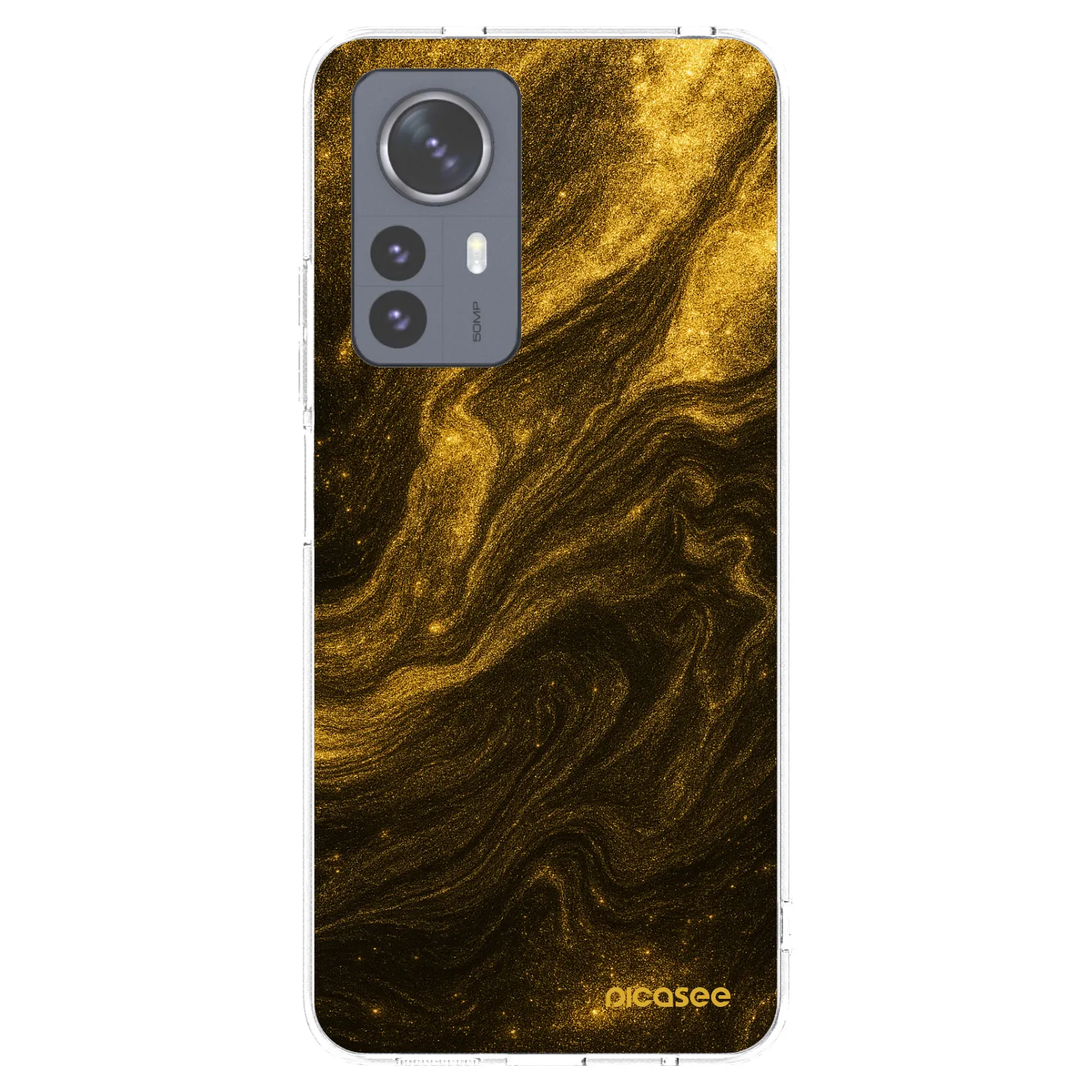 Picasee silikónový prehľadný obal pre Xiaomi 12 Pro - Black