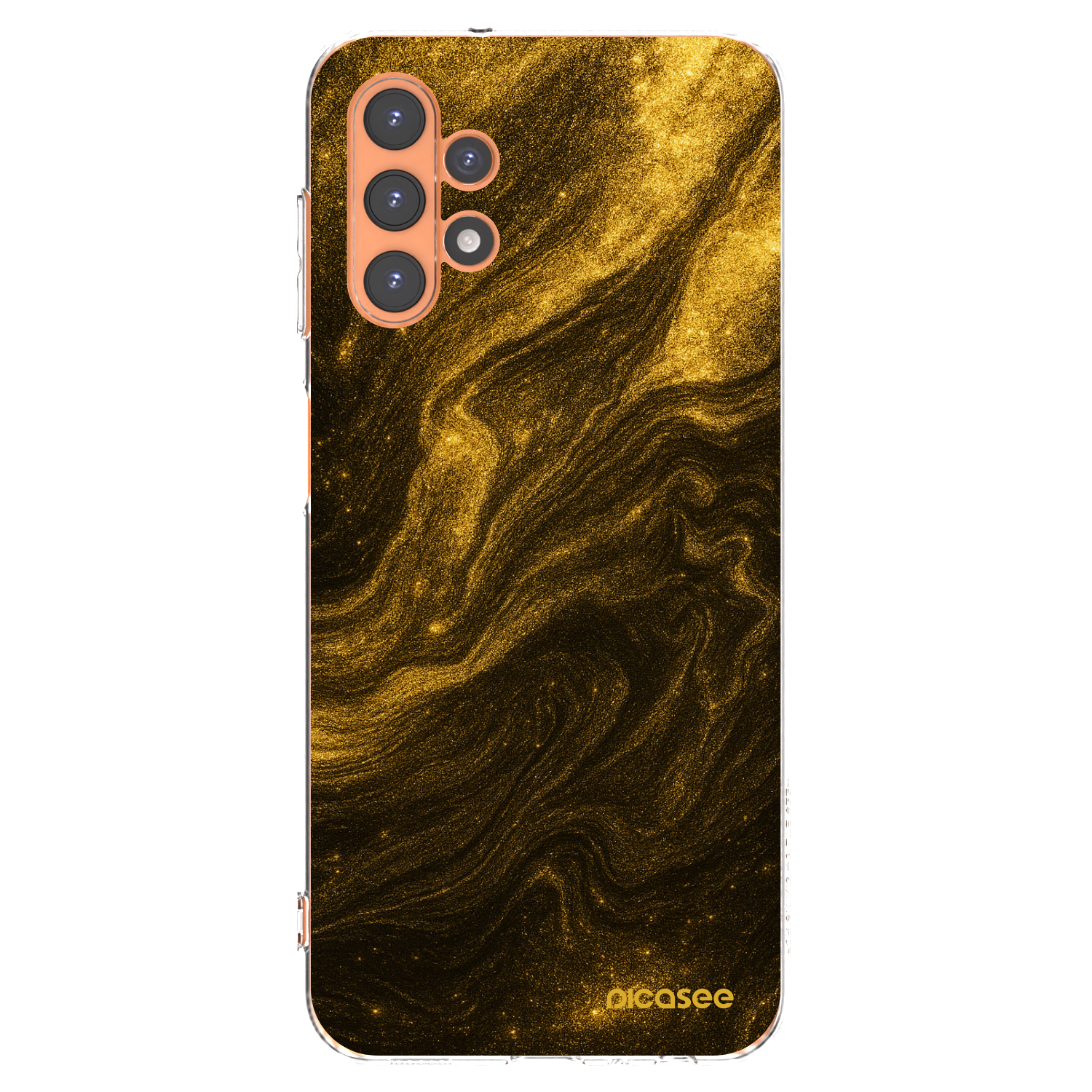 Picasee silikónový prehľadný obal pre Samsung Galaxy A13 4G A135 - Black