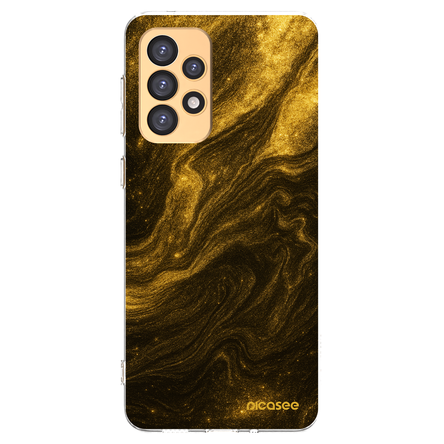 Picasee silikónový prehľadný obal pre Samsung Galaxy A33 5G A336 - Black
