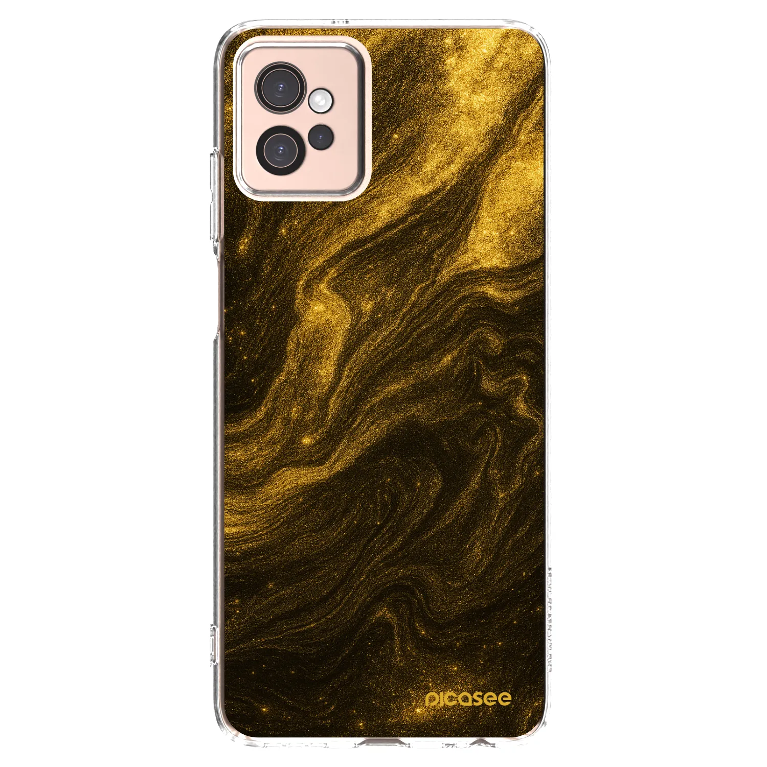 Picasee silikónový prehľadný obal pre Motorola Moto G32 - Black