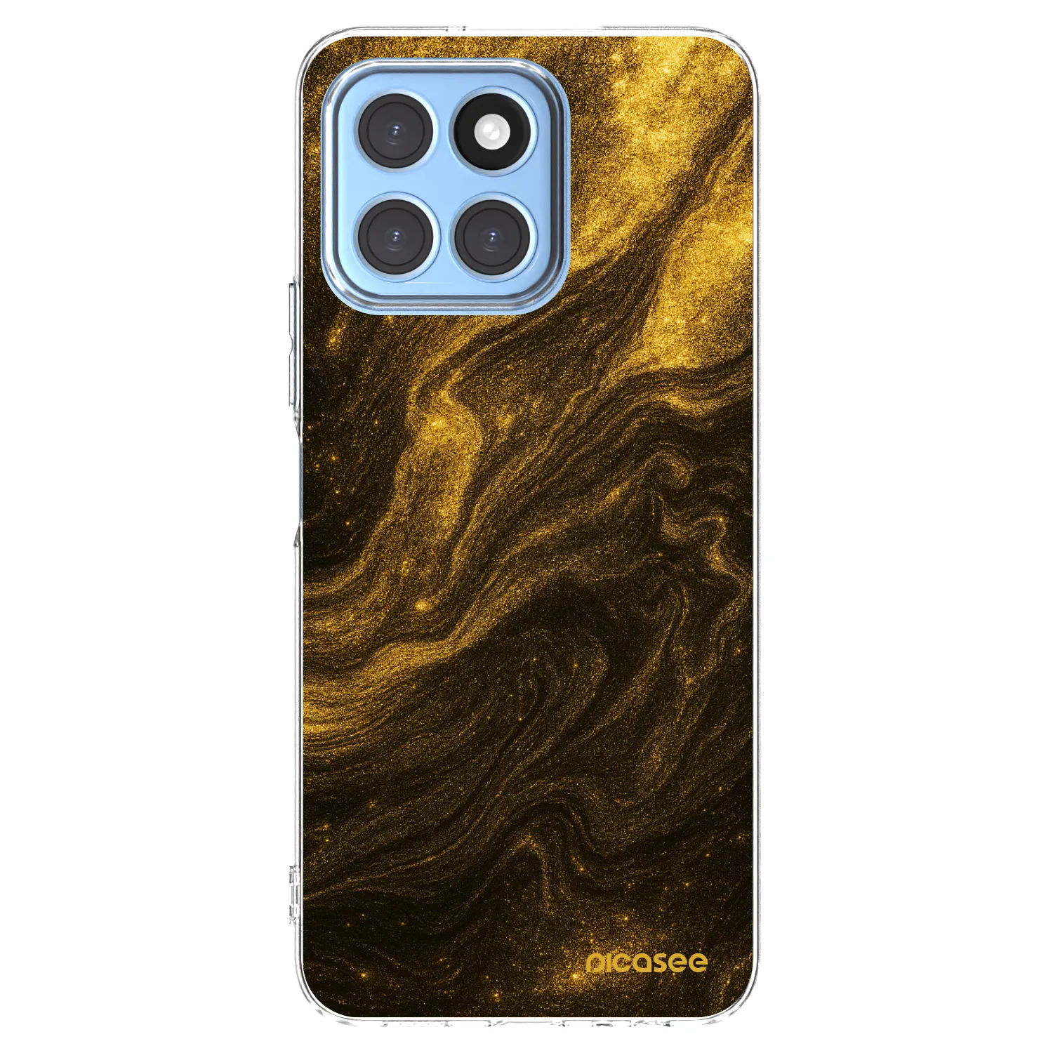 Picasee silikónový prehľadný obal pre Honor X6 - Black