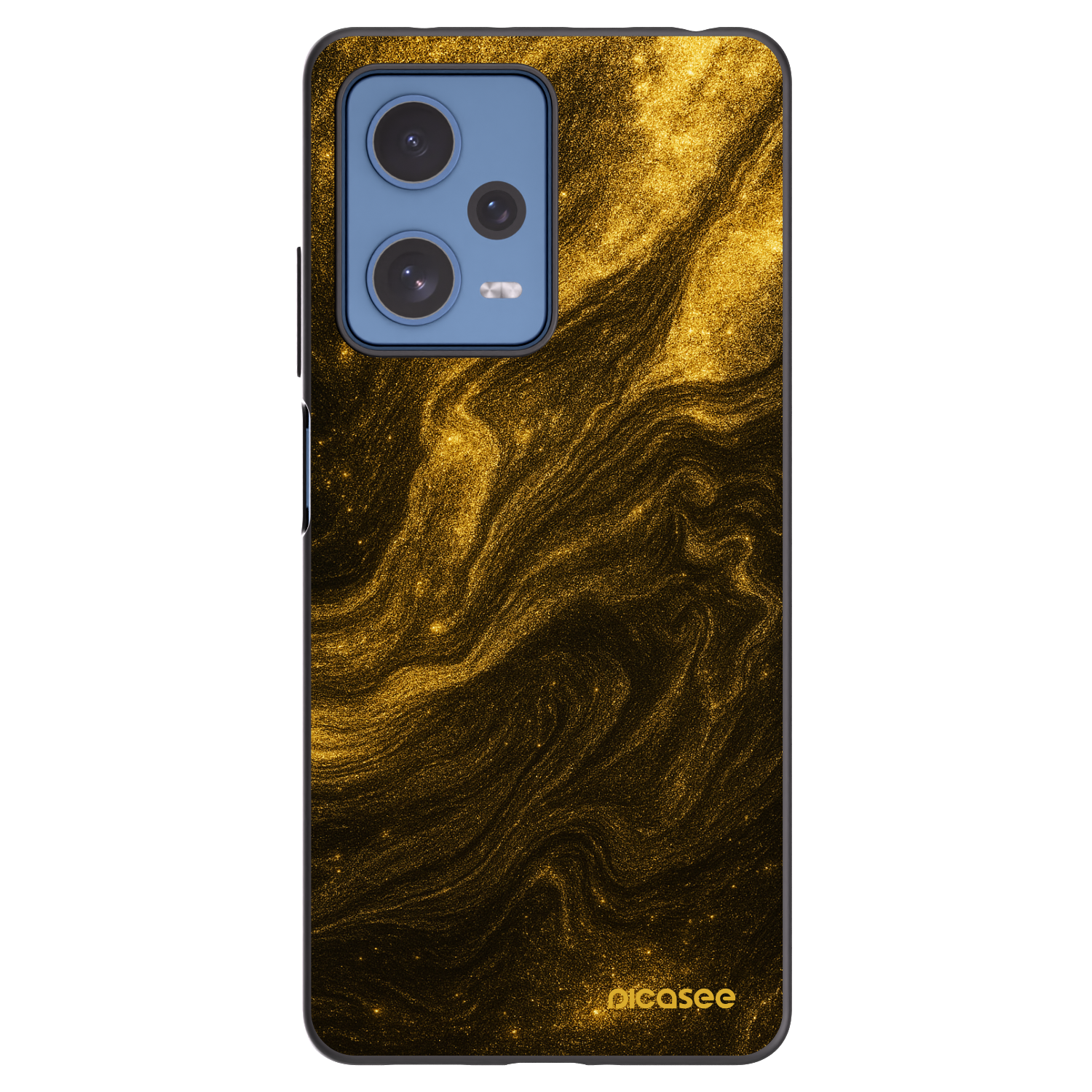 Picasee silikónový čierny obal pre Xiaomi Redmi Note 12 Pro 5G - Black