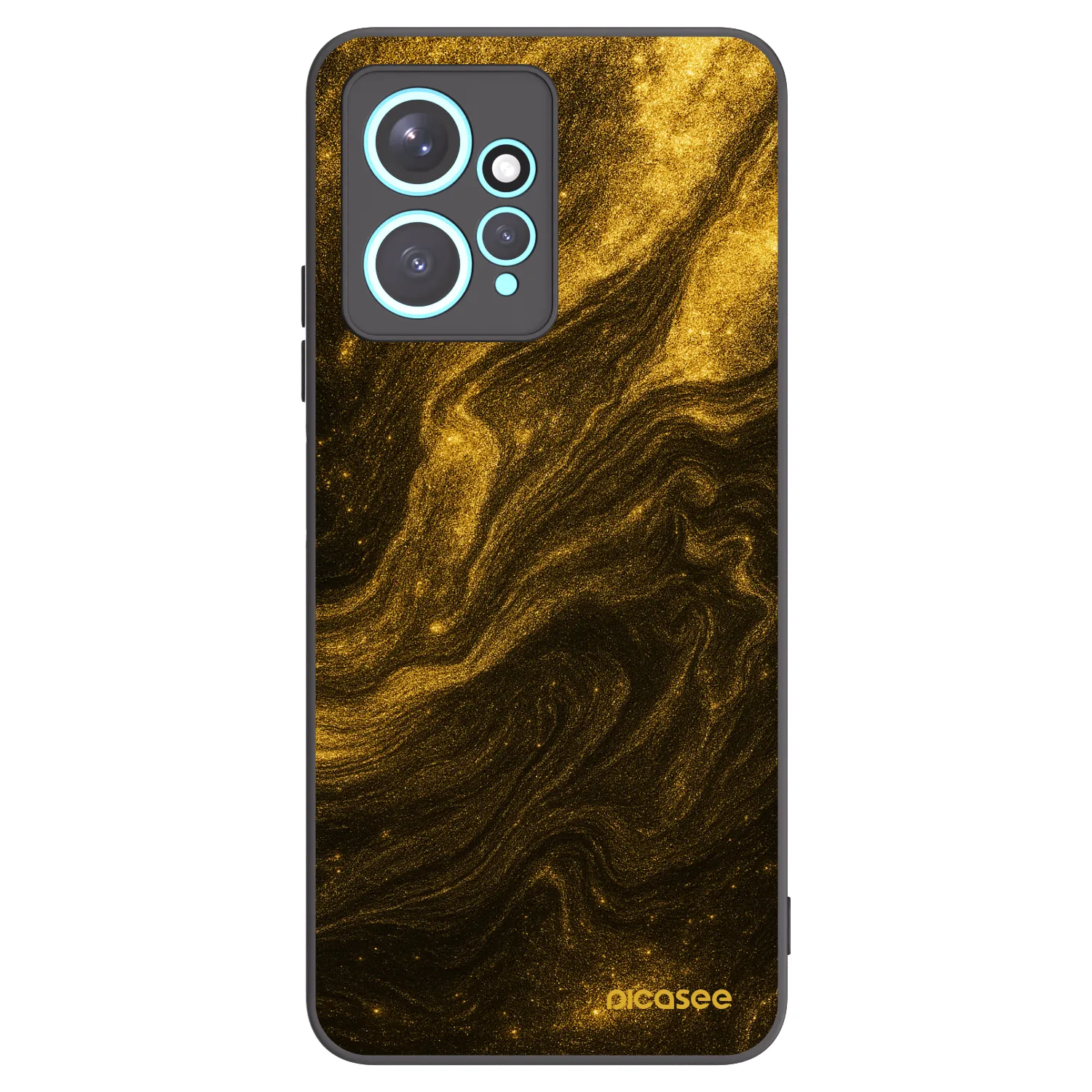 Picasee silikónový čierny obal pre Xiaomi Redmi Note 12 4G - Black