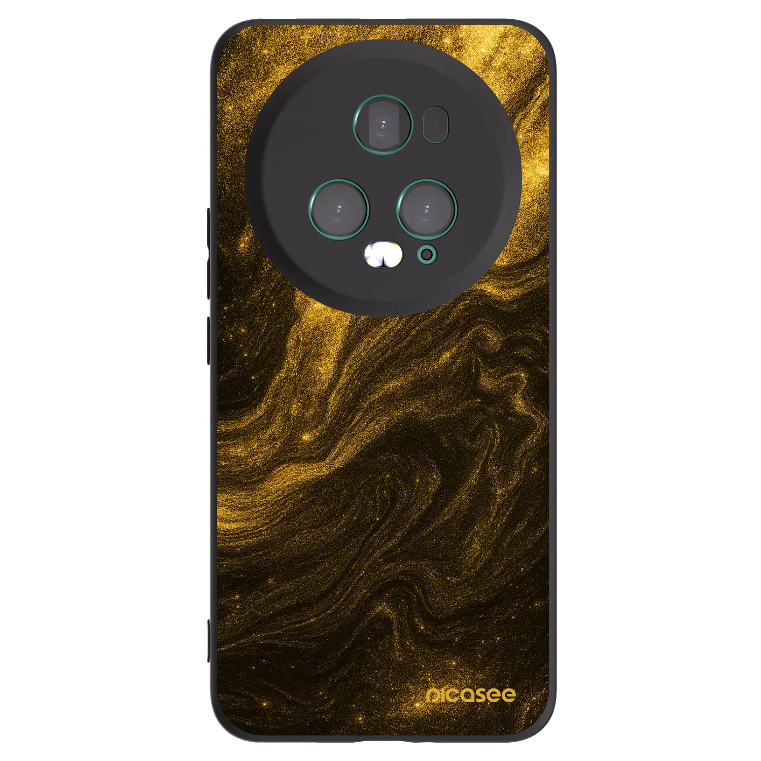 Picasee silikónový čierny obal pre Honor Magic5 Pro - Black