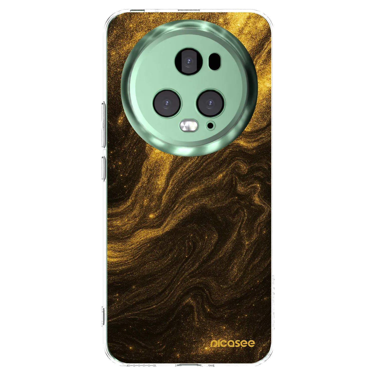 Picasee silikónový prehľadný obal pre Honor Magic5 Pro - Black