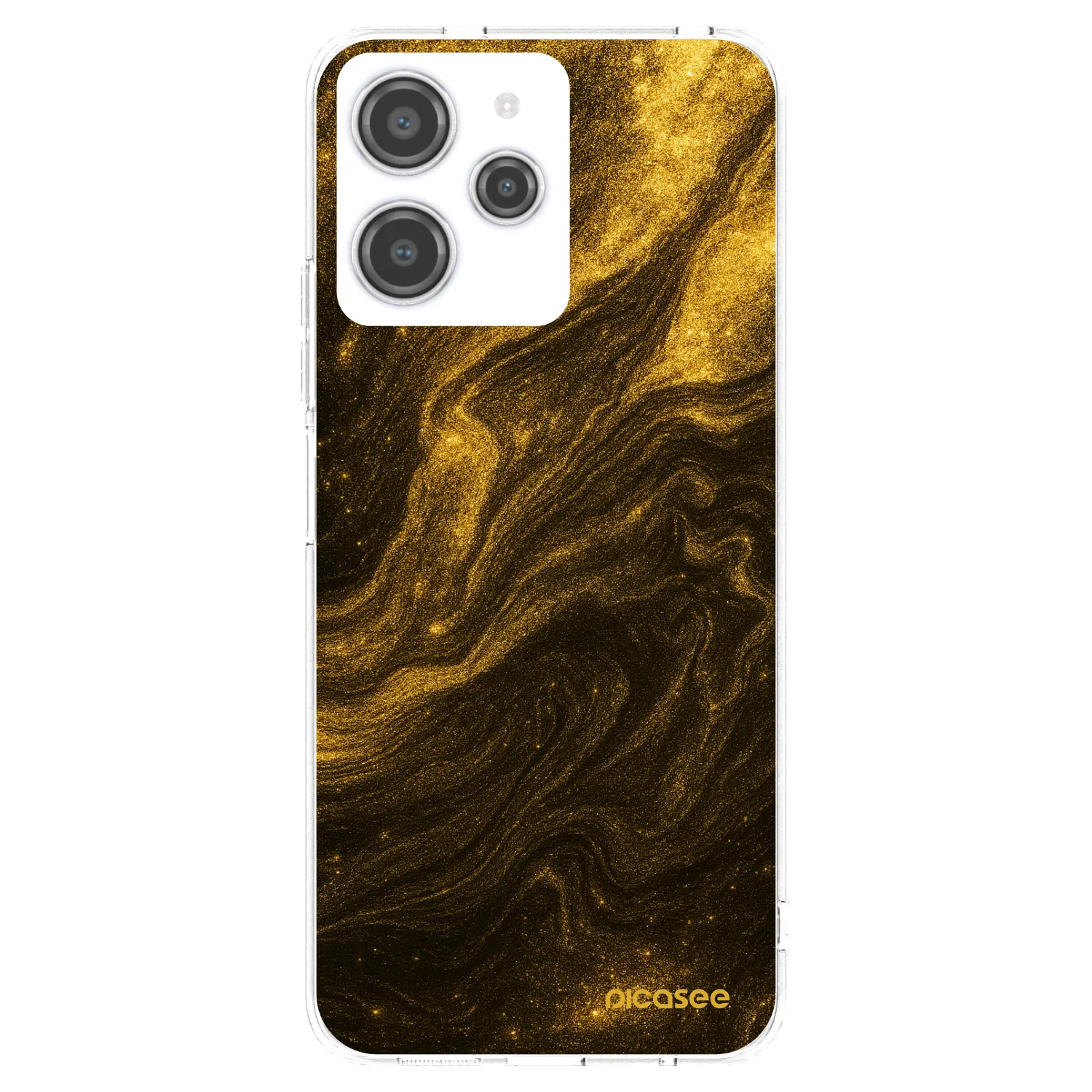 Silikónový prehľadný obal pre Xiaomi Redmi 12 4G - Black