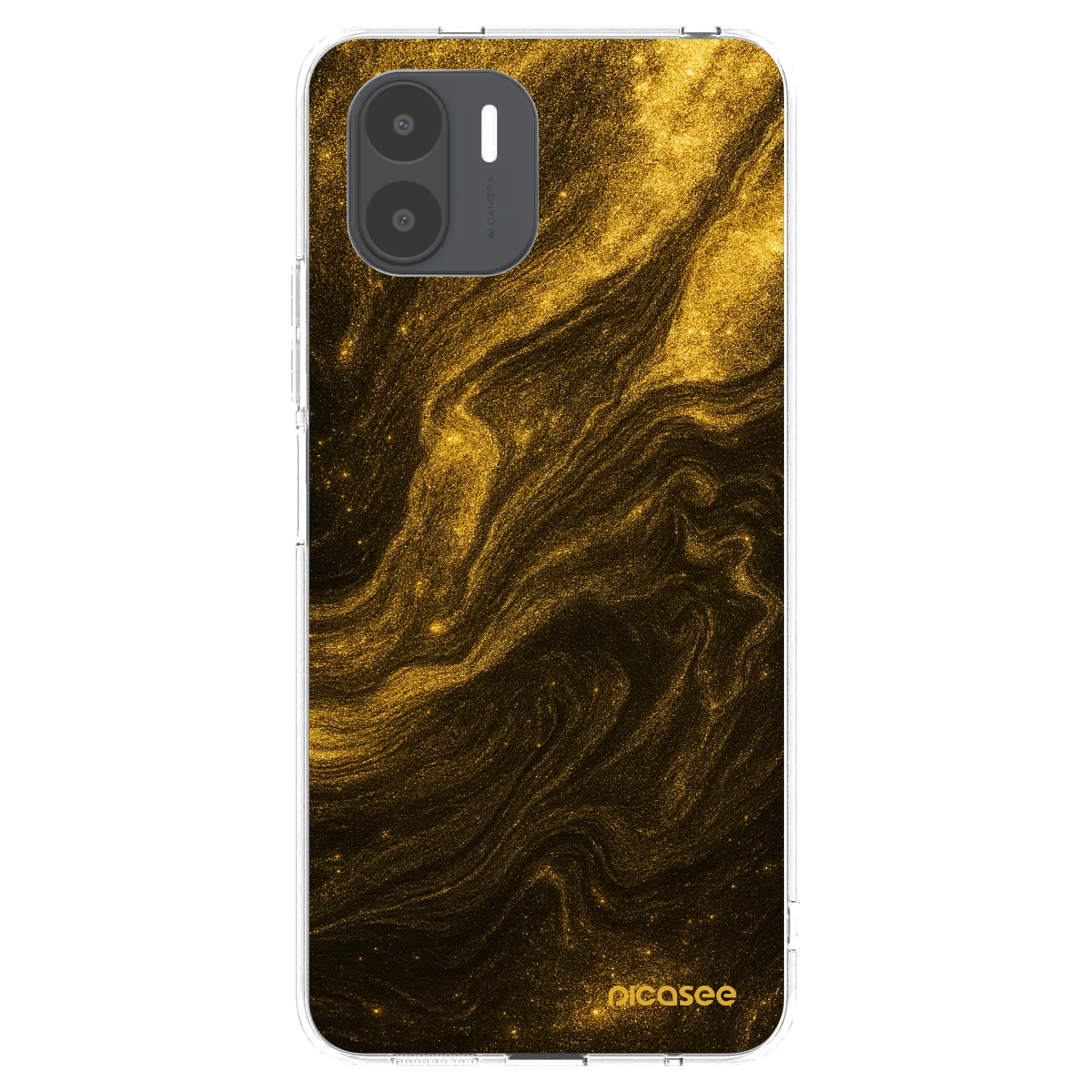 Picasee silikónový prehľadný obal pre Xiaomi Redmi A2 - Black