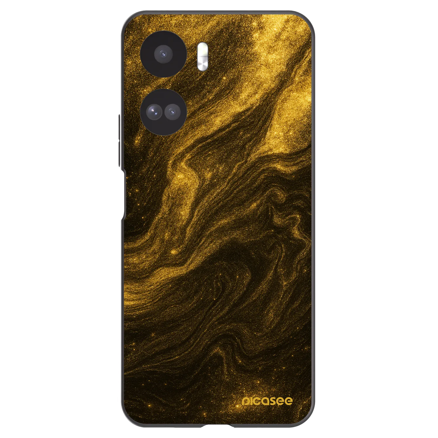 Picasee silikónový čierny obal pre Honor 90 Lite 5G - Black
