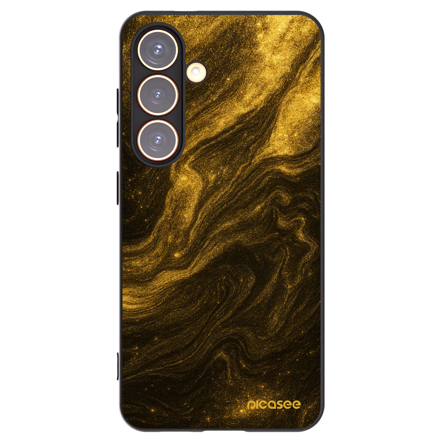 Picasee silikónový čierny obal pre Samsung Galaxy S24 S921B 5G - Black