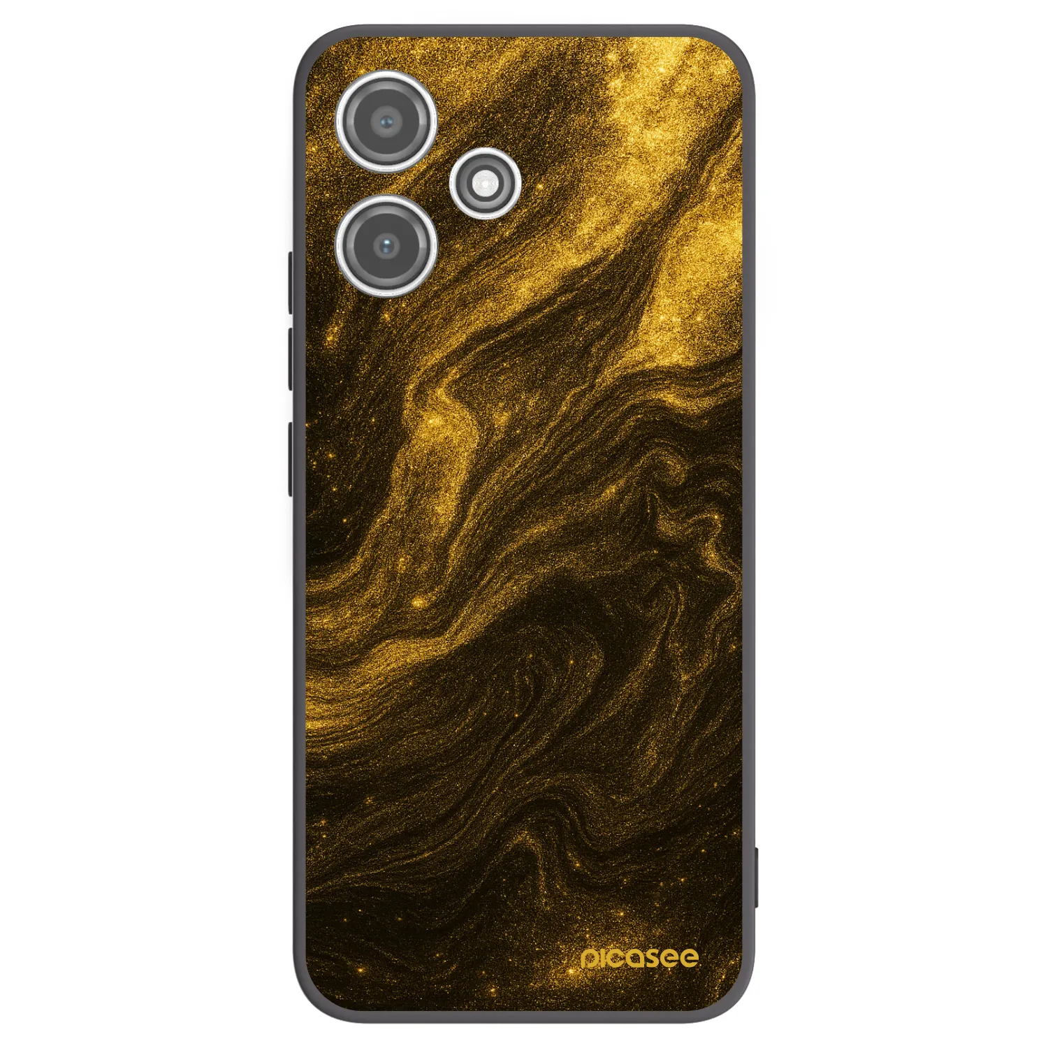 Picasee silikónový čierny obal pre Xiaomi Redmi 12 5G - Black