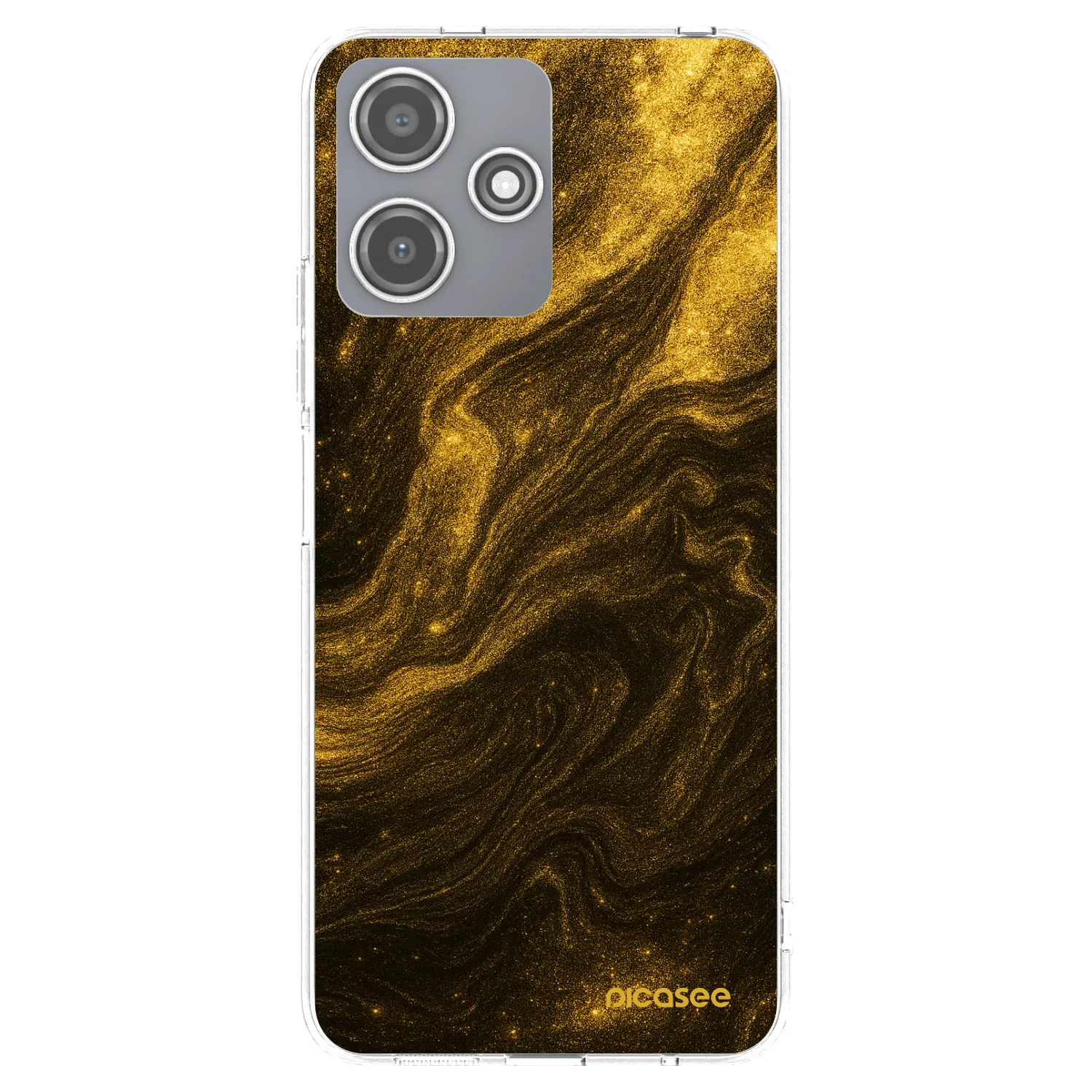 Picasee silikónový prehľadný obal pre Xiaomi Redmi 12 5G - Black