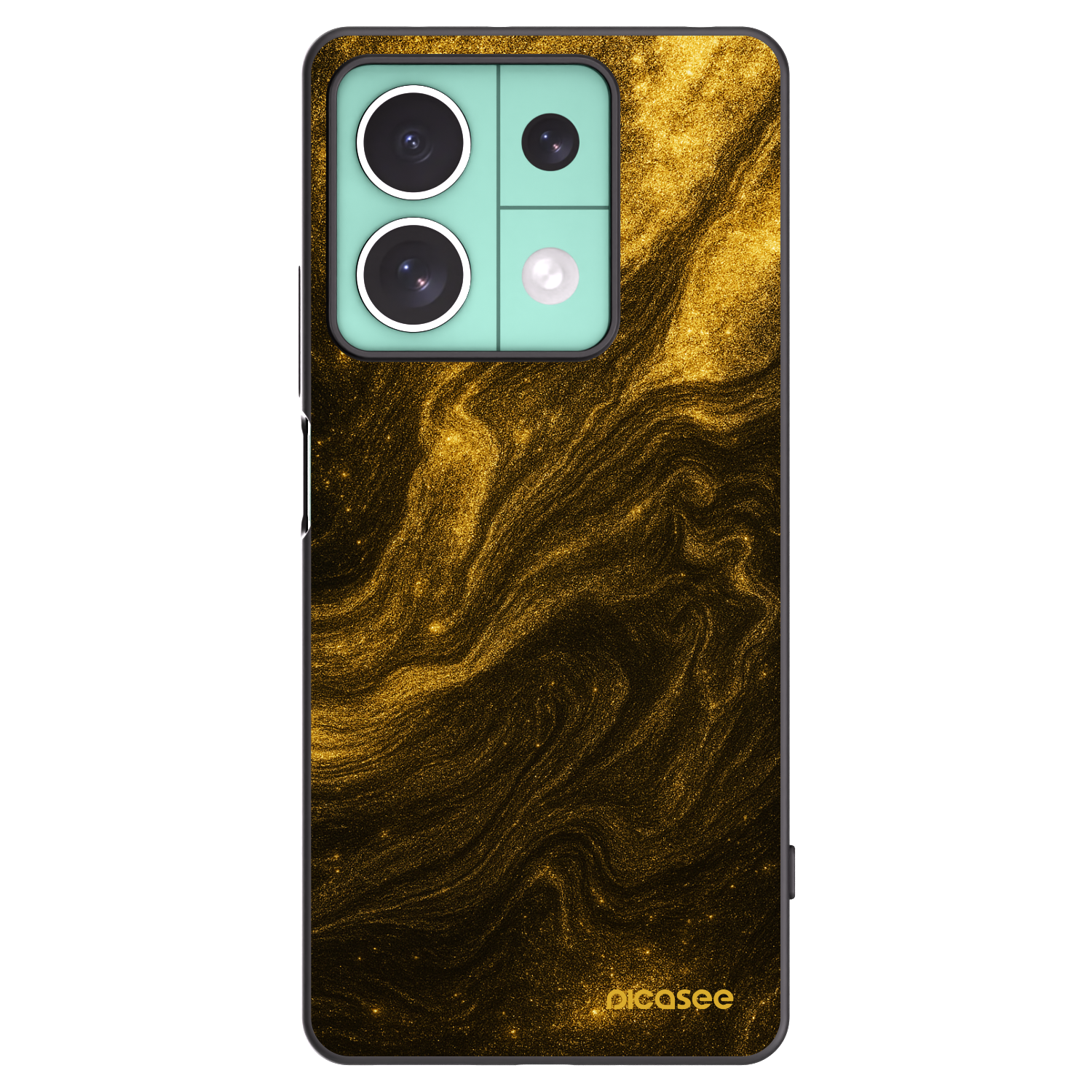 Picasee silikónový čierny obal pre Xiaomi Redmi Note 13 5G - Black