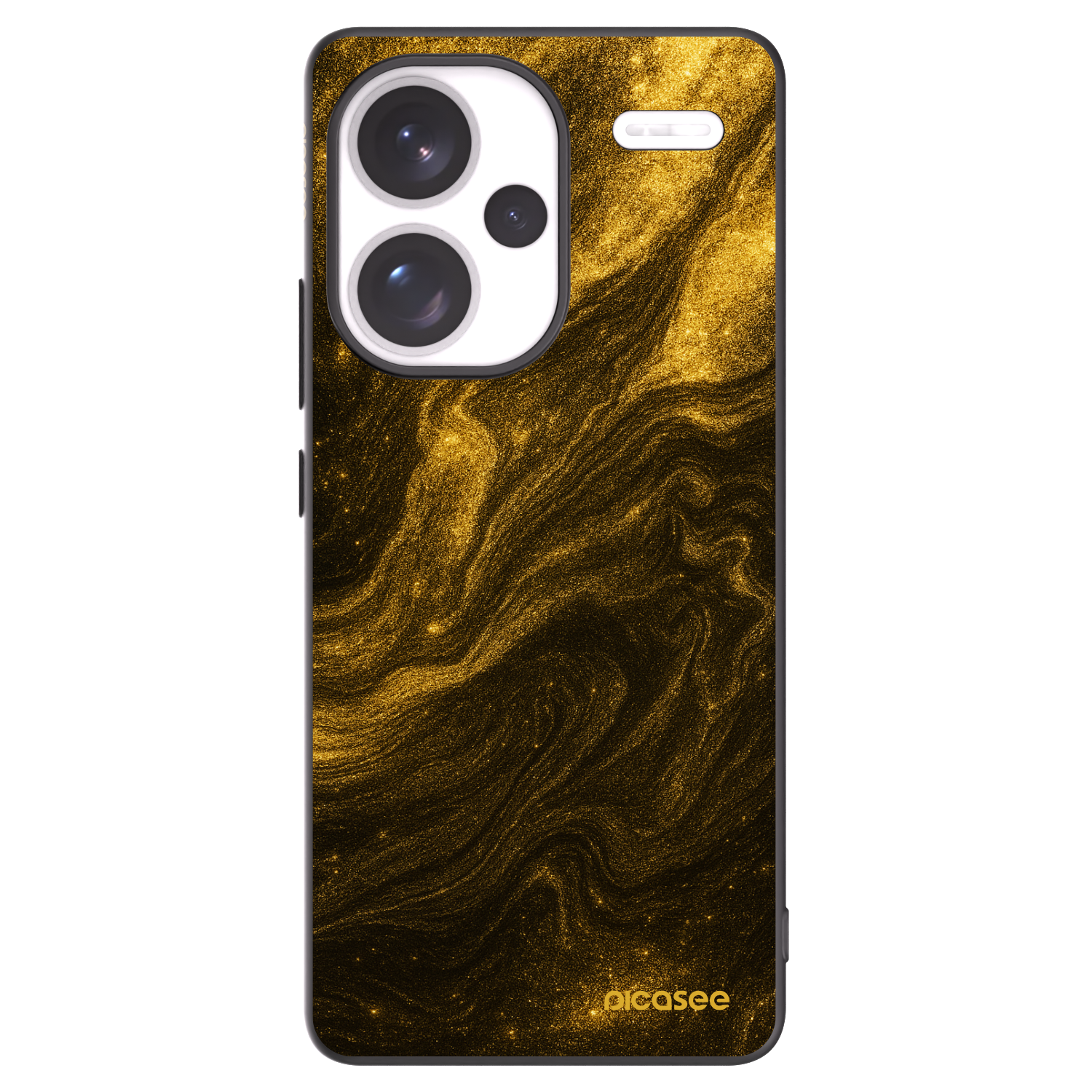 Picasee silikónový čierny obal pre Xiaomi Redmi Note 13 Pro+ 5G - Black