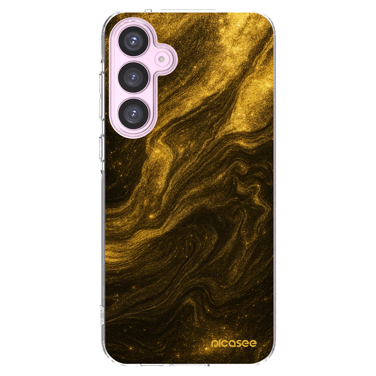 Picasee silikónový prehľadný obal pre Samsung Galaxy A55 5G A556B - Black