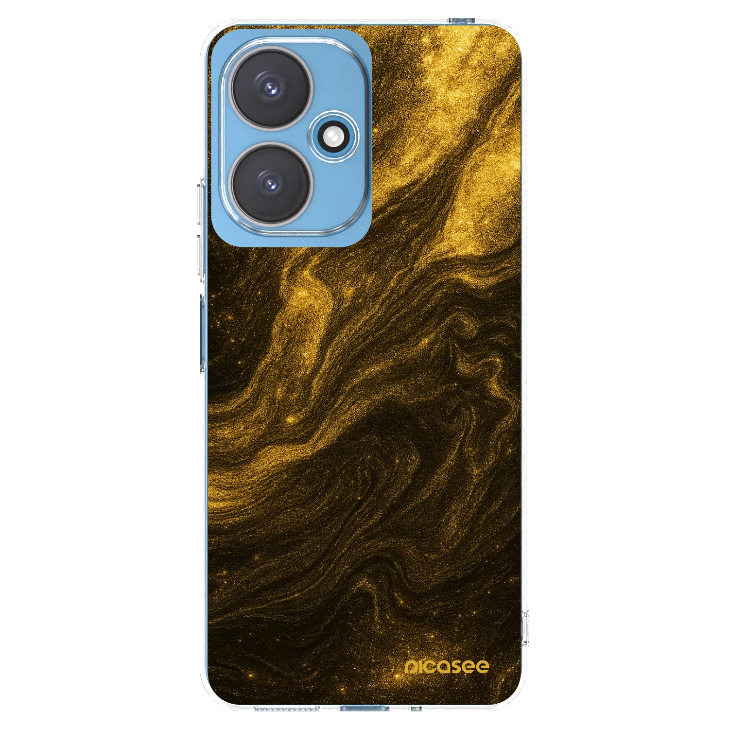 Picasee silikónový prehľadný obal pre Xiaomi Redmi 13C 5G - Black