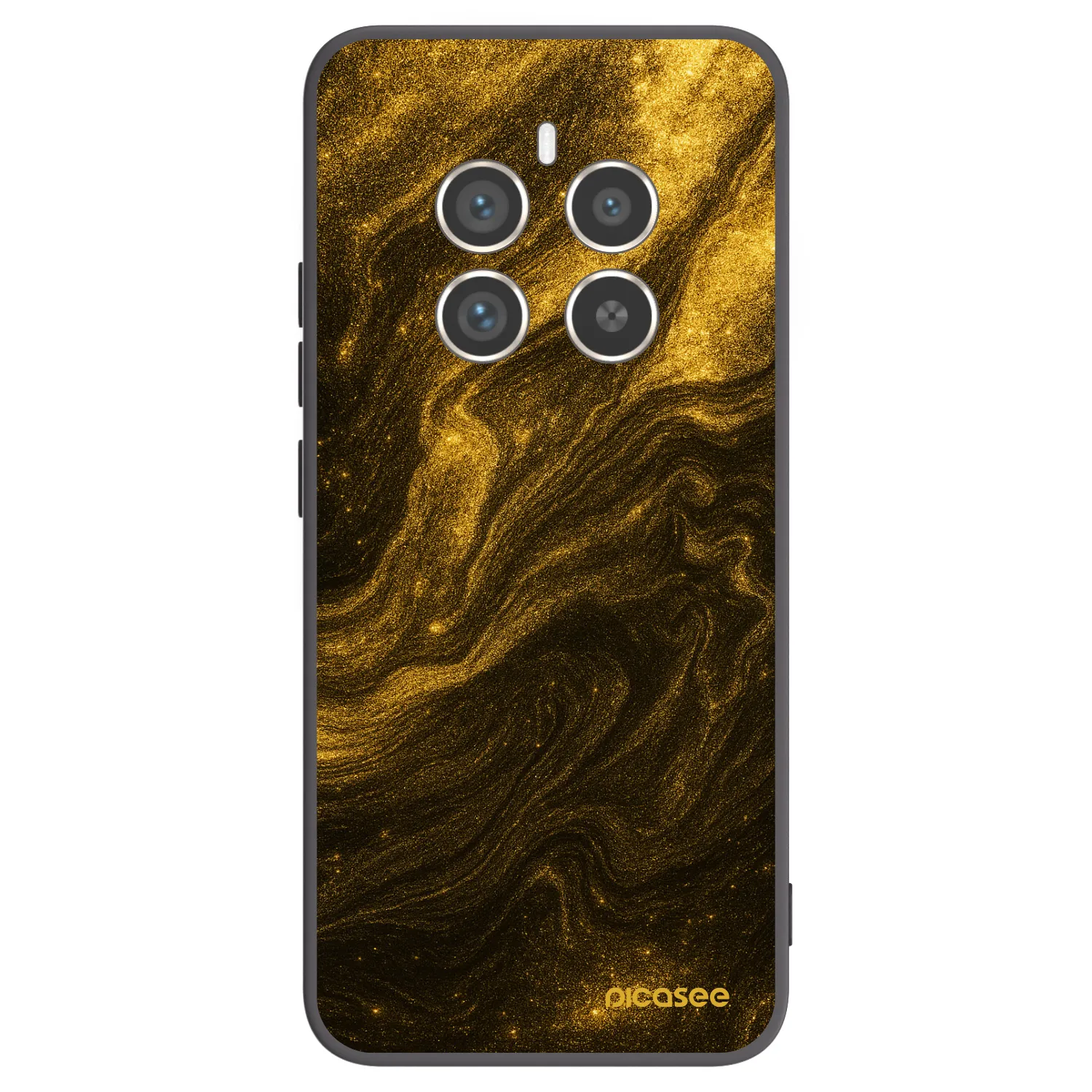 Picasee silikónový čierny obal pre Realme 12 Pro 5G - Black