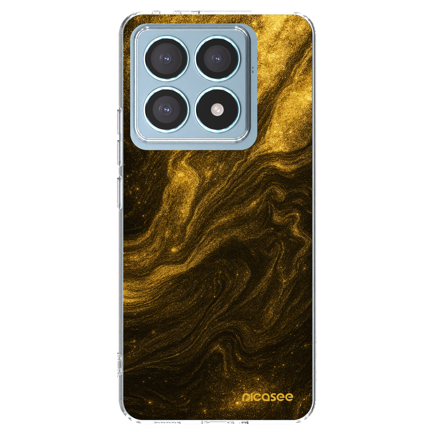 Picasee silikónový prehľadný obal pre Xiaomi 14T Pro - Black