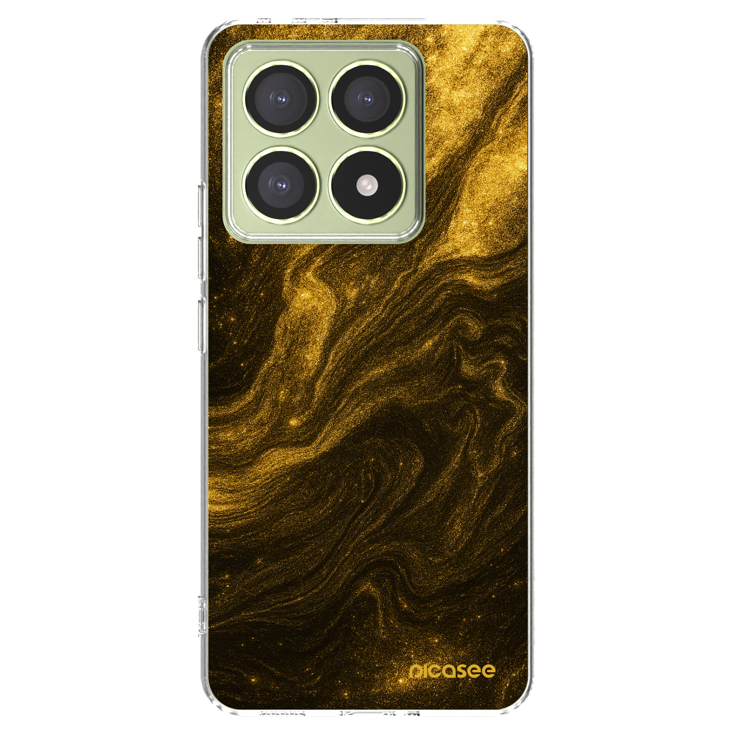 Picasee silikónový prehľadný obal pre Xiaomi 14T - Black