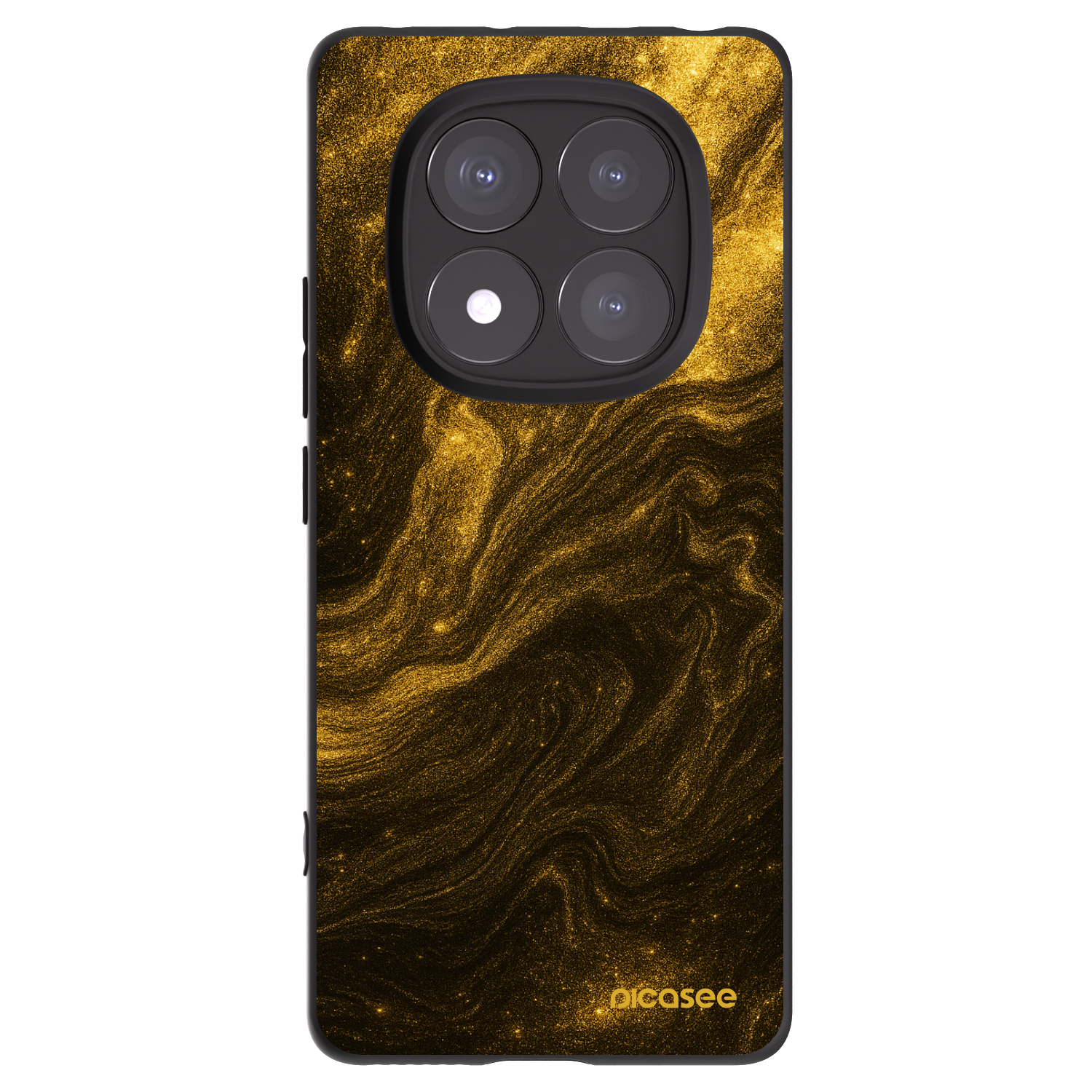Picasee silikónový čierny obal pre Xiaomi Redmi Note 14 Pro 5G - Black