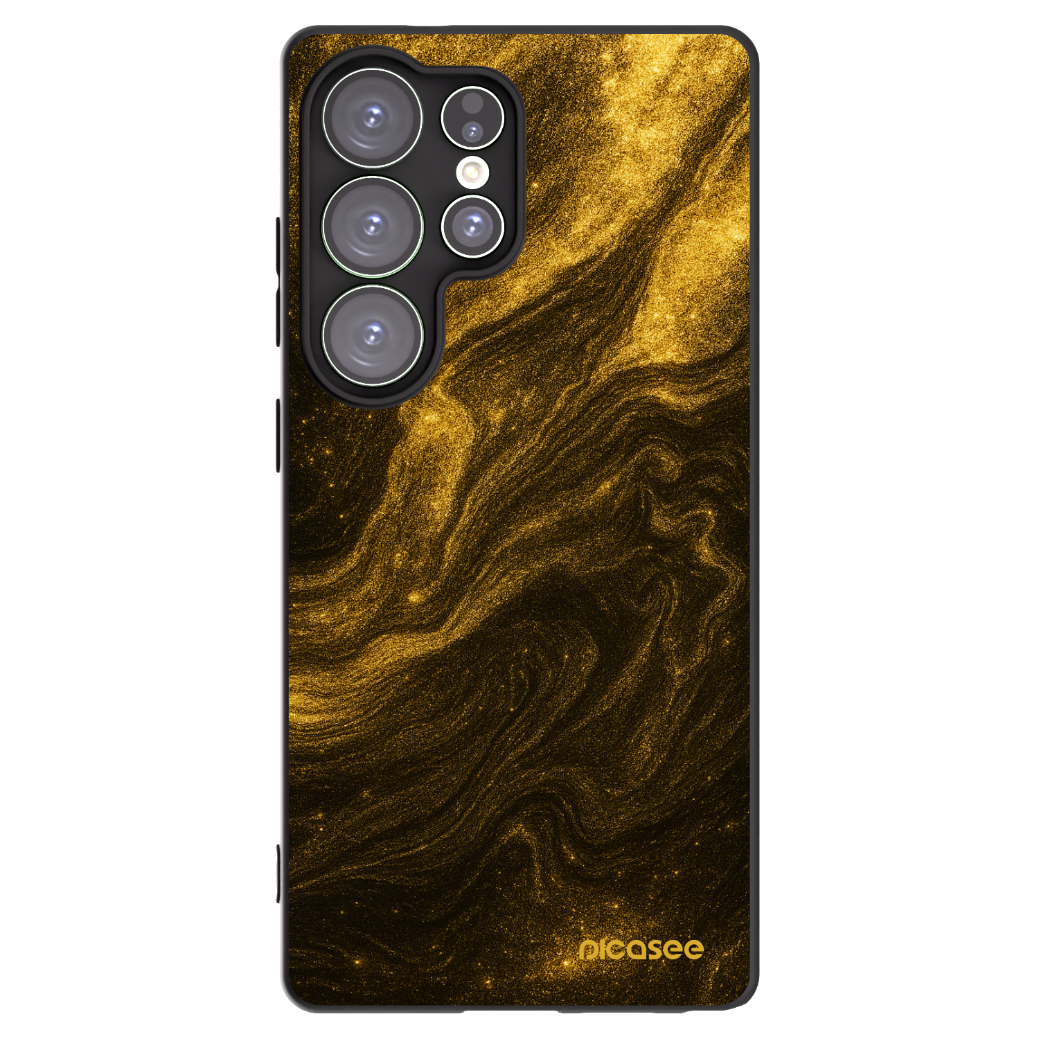 Picasee silikónový čierny obal pre Samsung Galaxy S25 Ultra 5G - Black