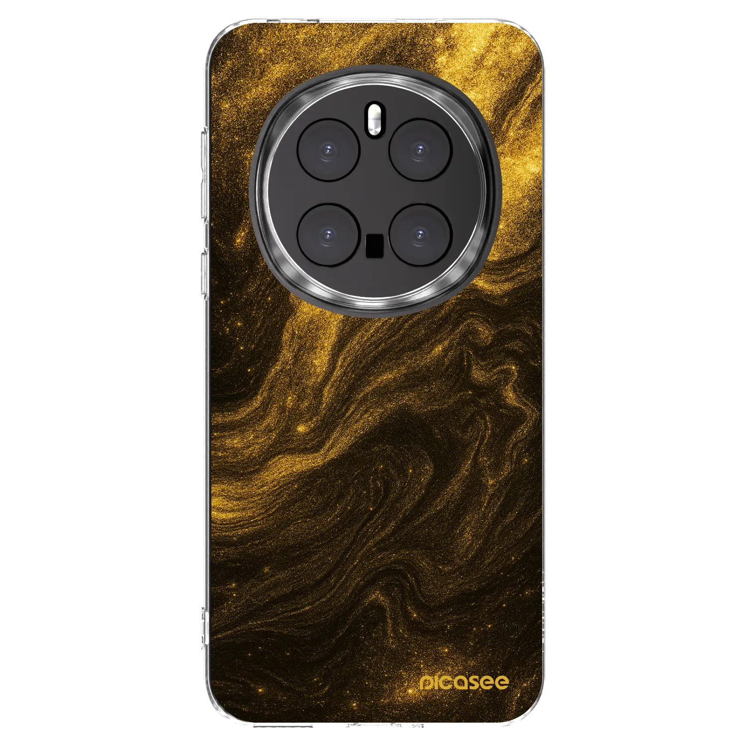Picasee silikónový prehľadný obal pre Honor Magic7 Pro 5G - Black